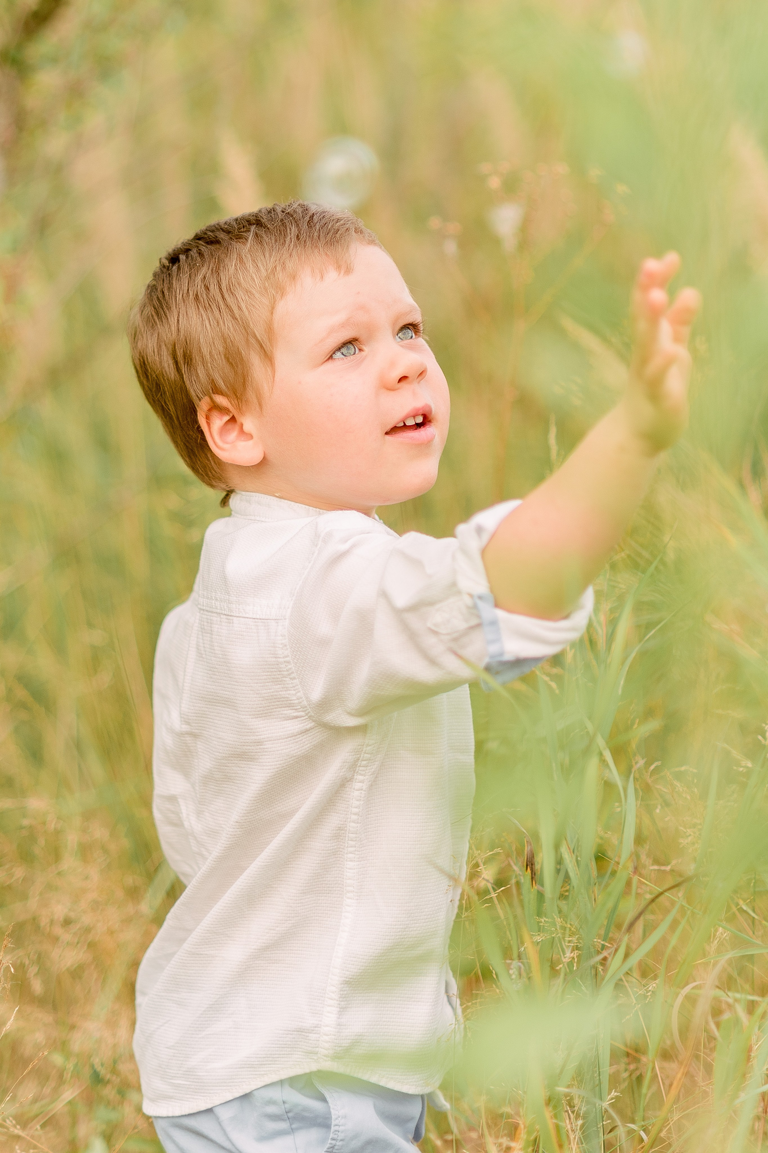 В поле. Фотограф Юлия Попова
