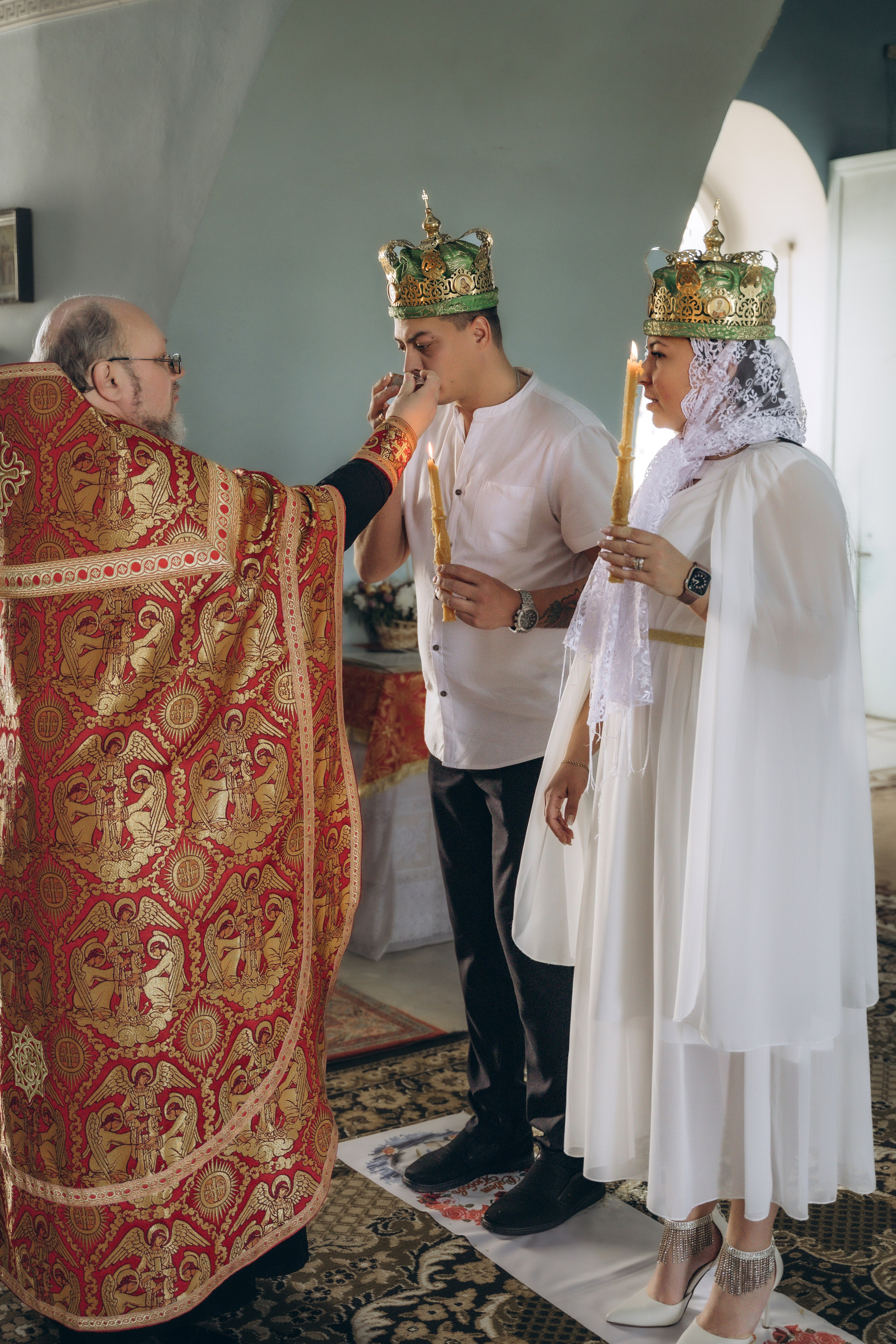 Венчание Церковь Покрова Пресвятой Богородицы. Семейный фотограф в Белгороде Амелина Алина