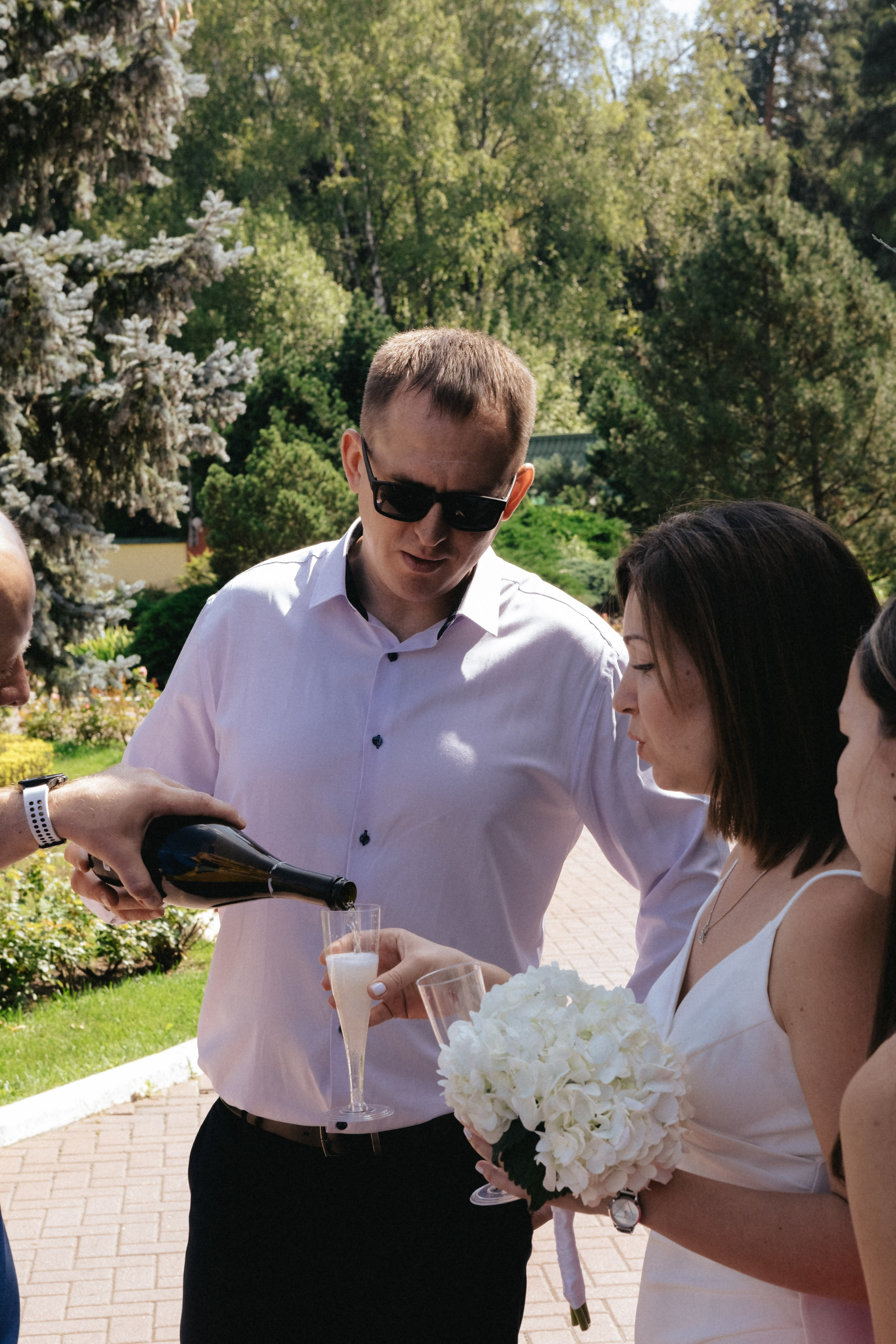 Лиза и Сережа. Роспись и тусовка в коттедже. Свадебный и портретный фотограф в Москве Анастасия Масюк