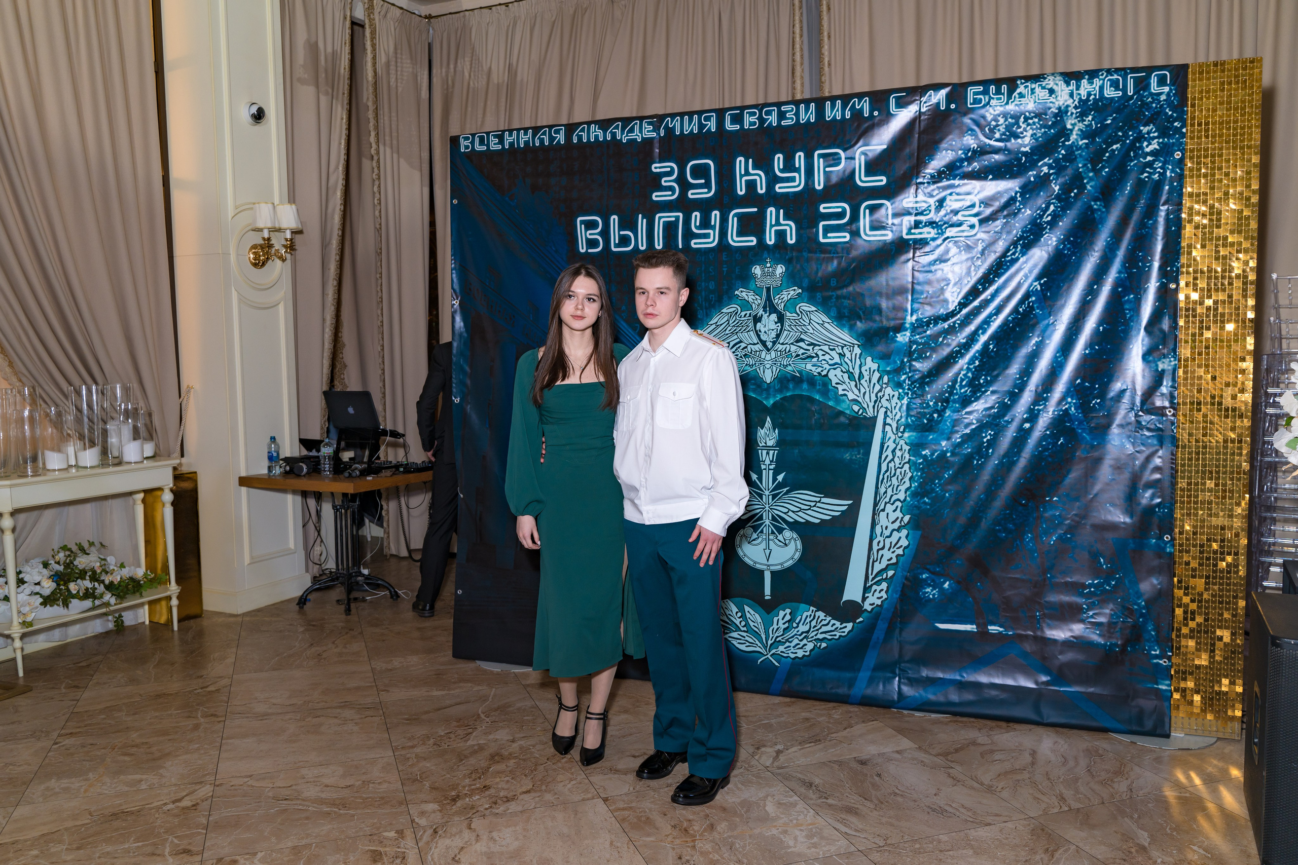 Фотосъемка выпуска военной академии и вручение дипломов