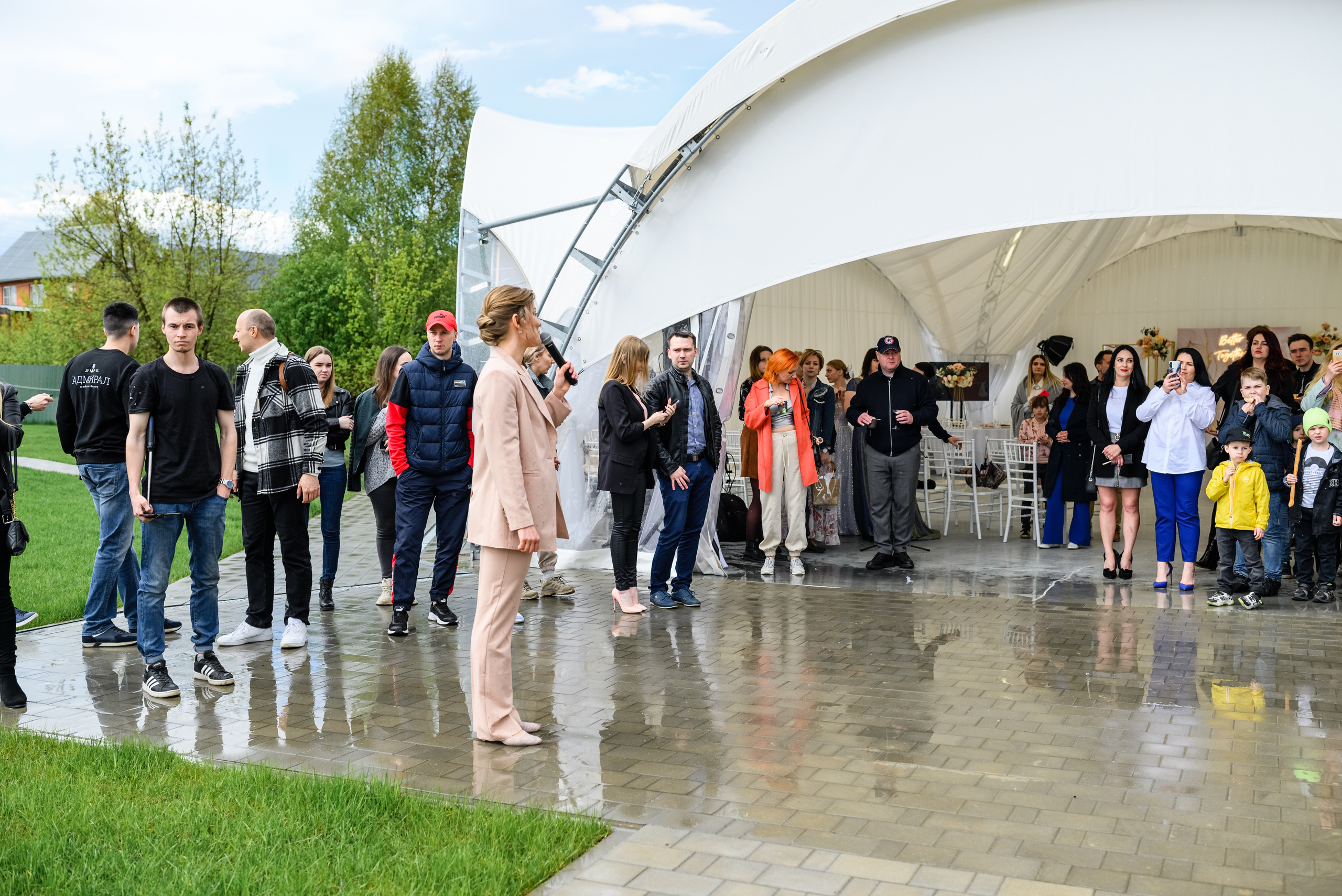 Открытие шатра Адмирал. Свадебный и семейный фотограф в Дзержинске Екатерина Шулакова