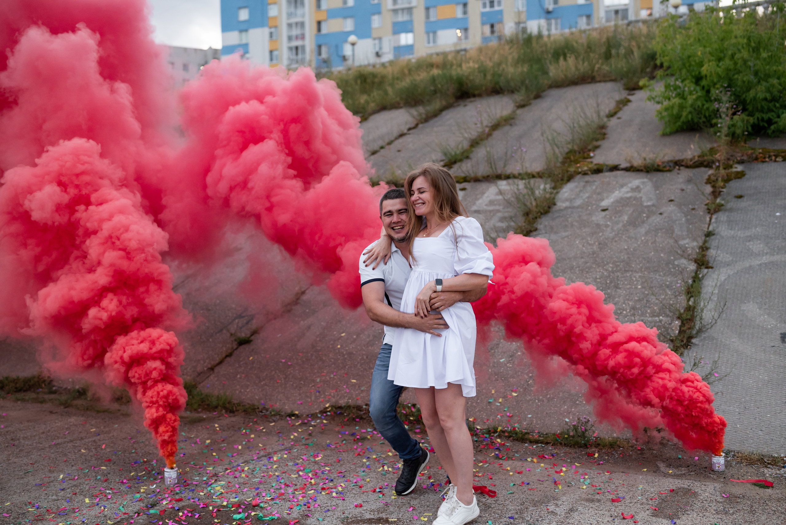 Сергей и Елена. Гендер пати. Свадебный и семейный фотограф в Дзержинске Екатерина Шулакова