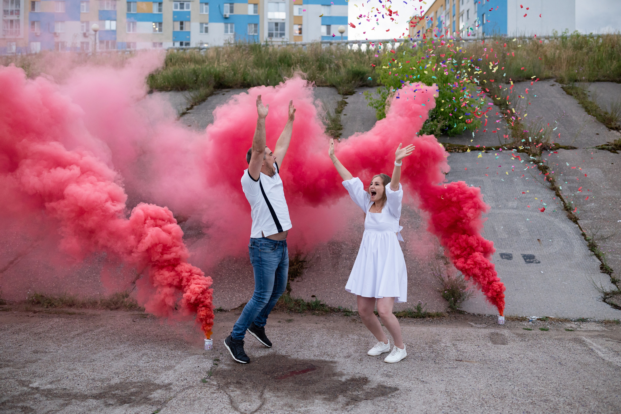 Сергей и Елена. Гендер пати. Свадебный и семейный фотограф в Дзержинске Екатерина Шулакова