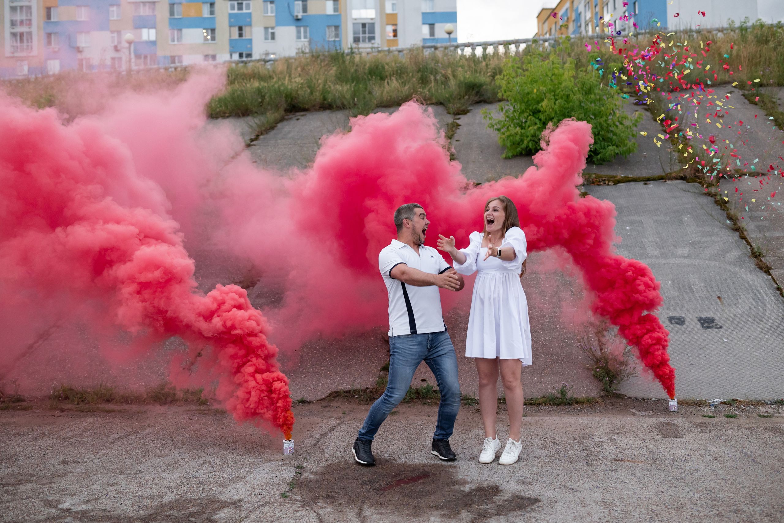 Сергей и Елена. Гендер пати. Свадебный и семейный фотограф в Дзержинске Екатерина Шулакова