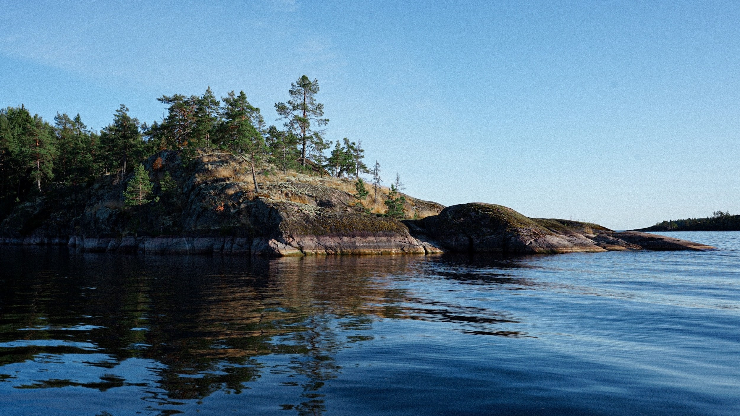 Ladoga skerries. Reign of silence. Portrait and reportage photographer Rezeda Iuzmeeva