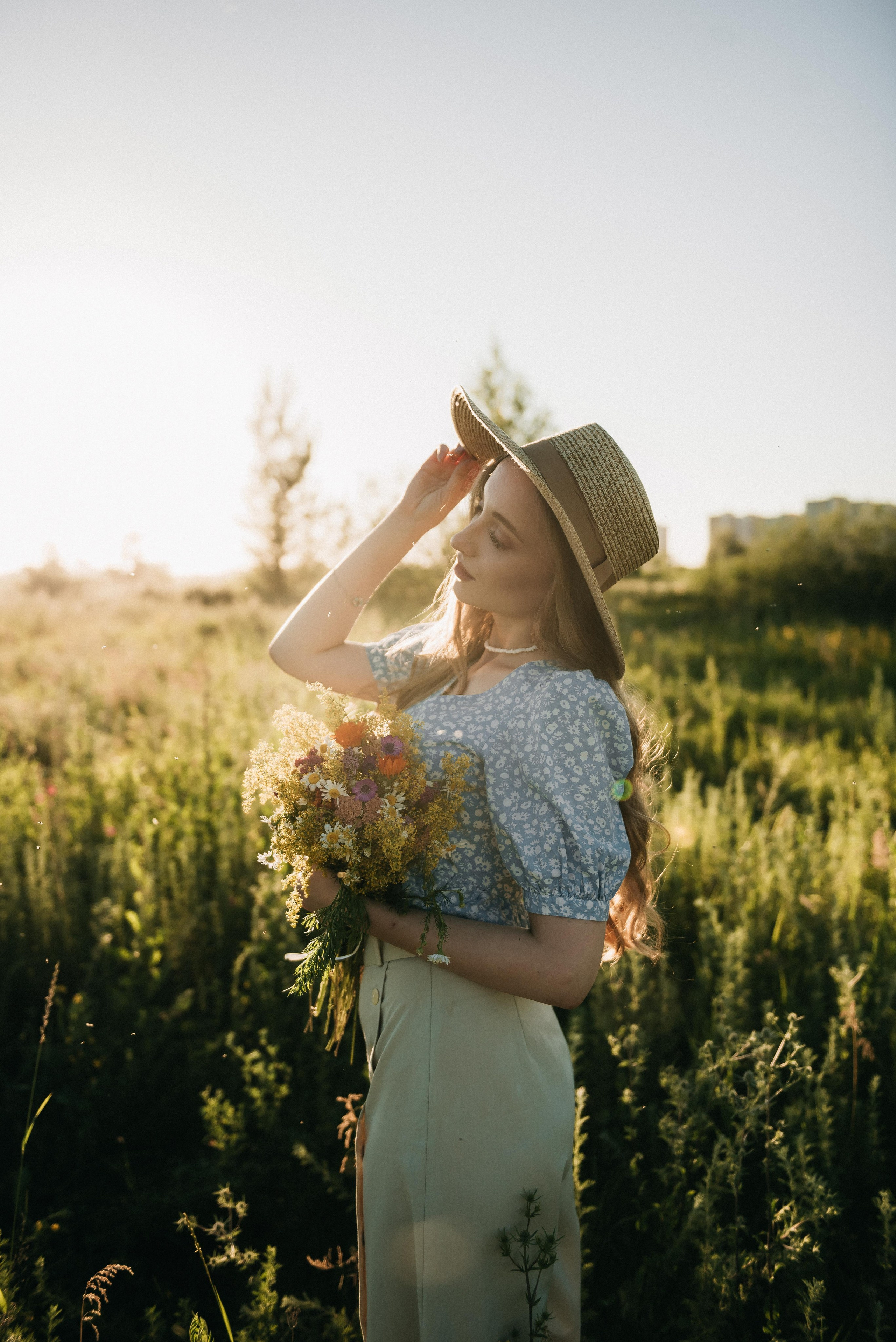 В поле. Фотограф Родионова Екатерина в Москве и Оренбурге