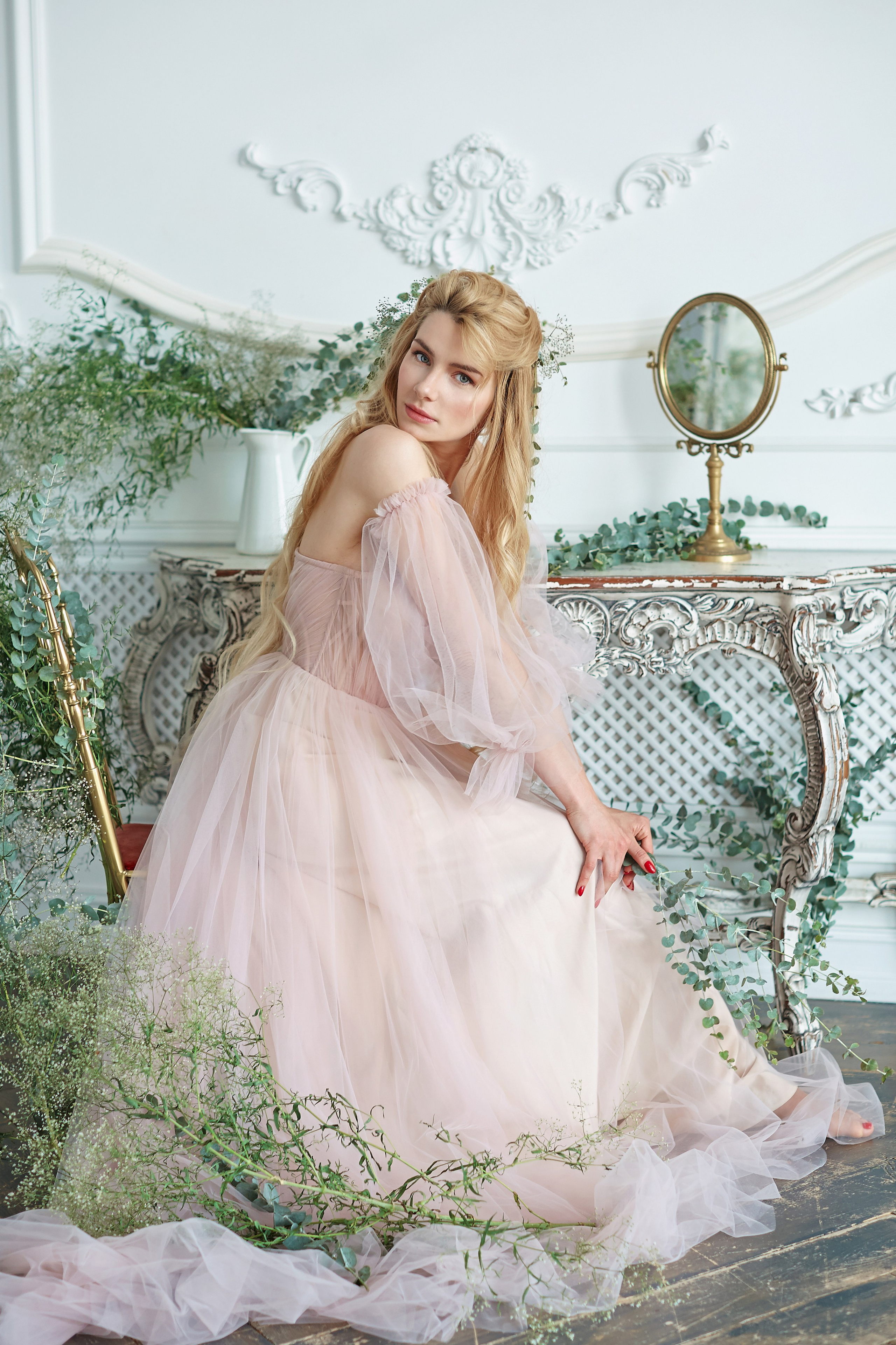 Нежная фотосессия красивой рапунцель. Фотограф Ольга Ефремова