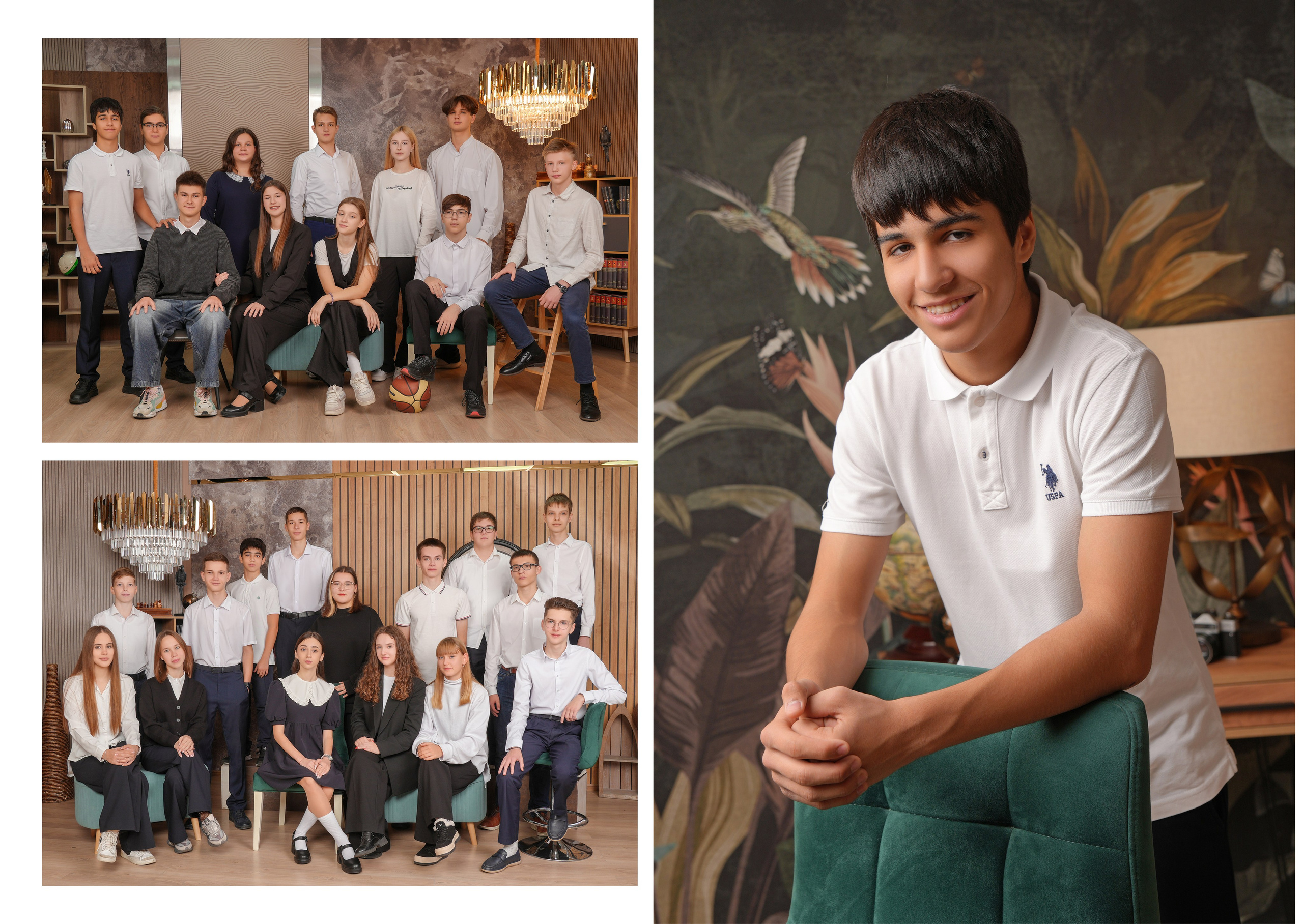 ШКОЛА 2 — 9 «А» класс. Красивый выпускной альбом в Краснодаре