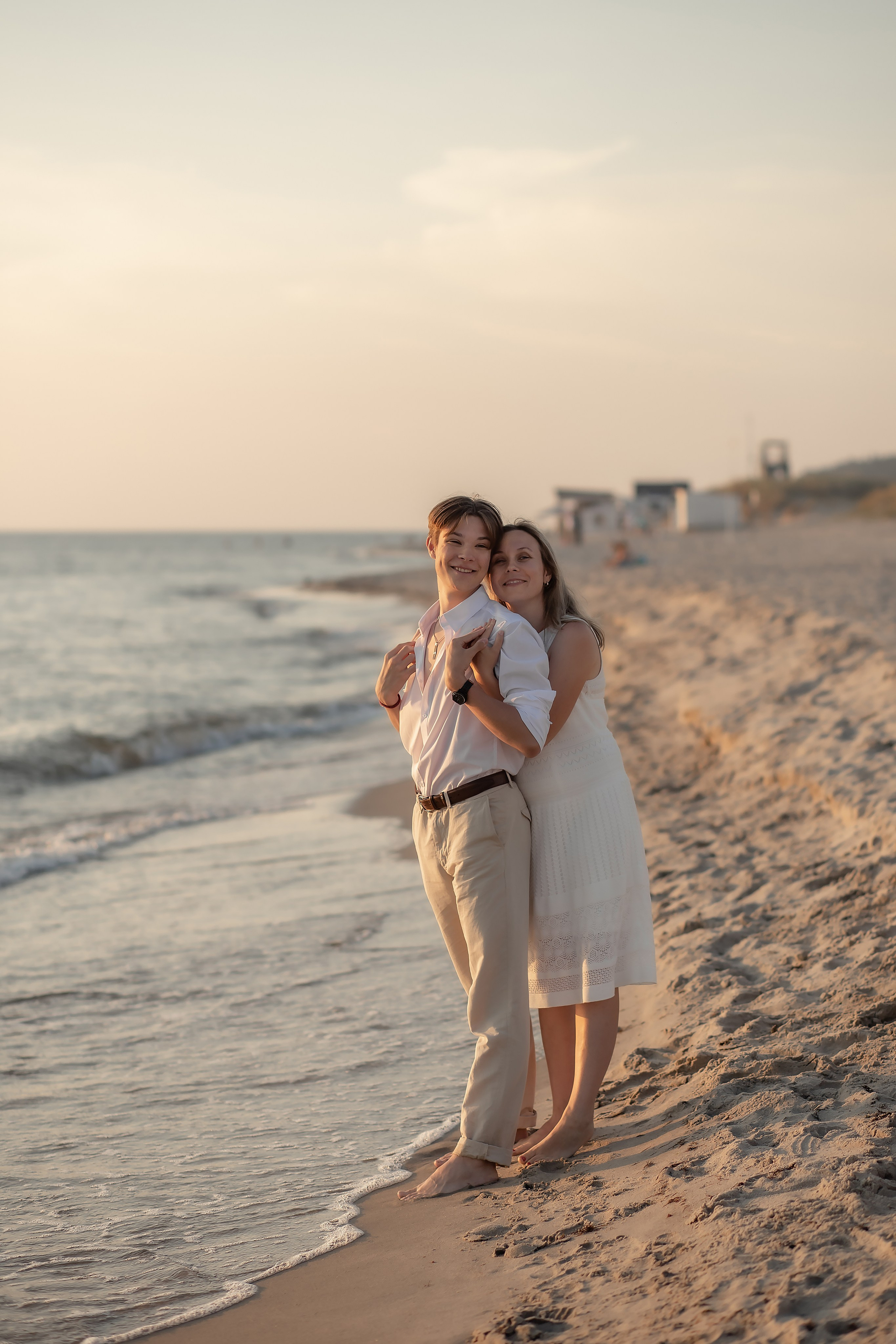 Екатерина и Антон. На закате. Фотограф в Калининграде Решетникова Алина
