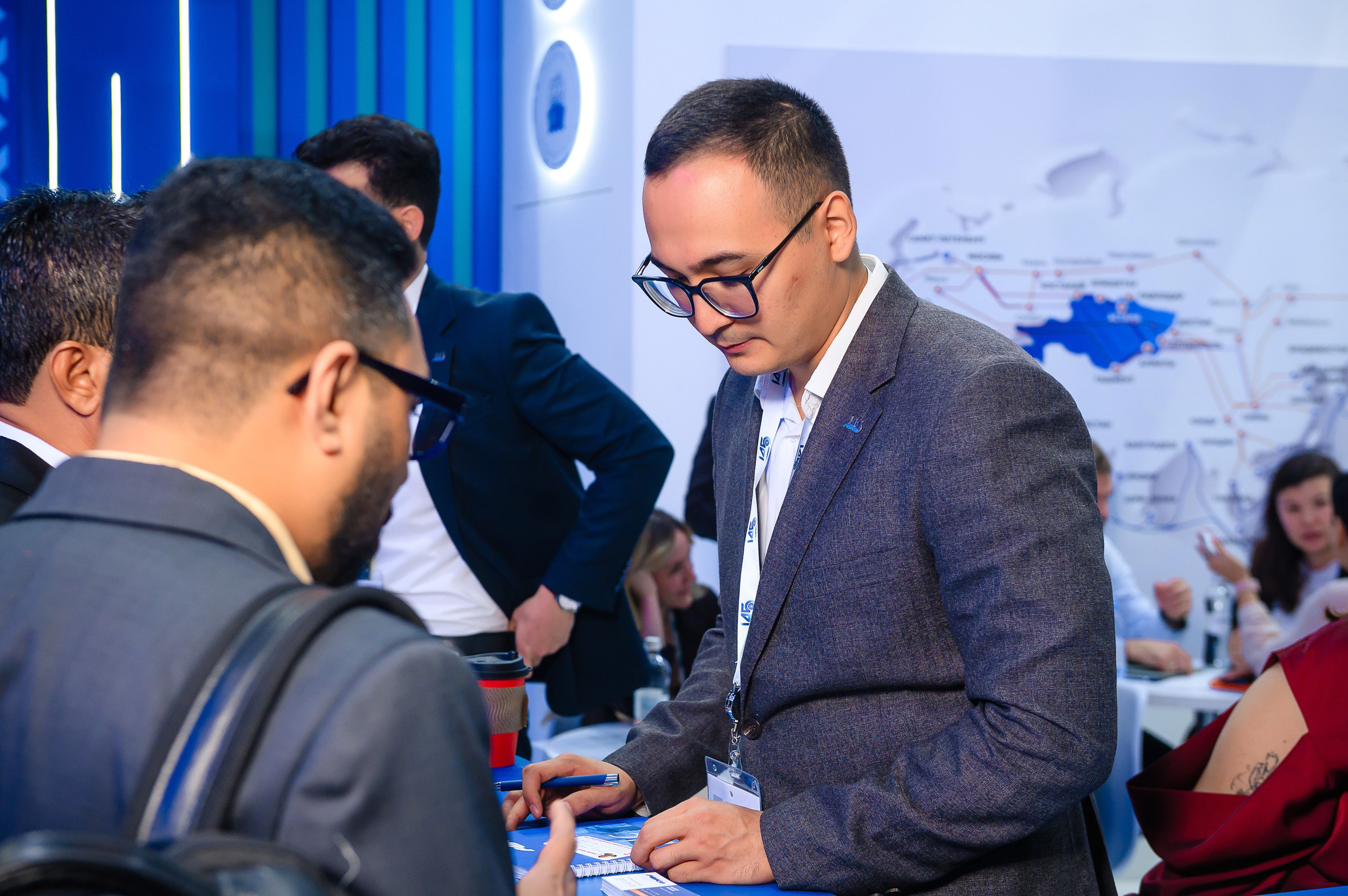 Компания Fesco на выставке TransLogistica Kazakhstan 2025. Интерьерный и репортажный фотограф в Алматы