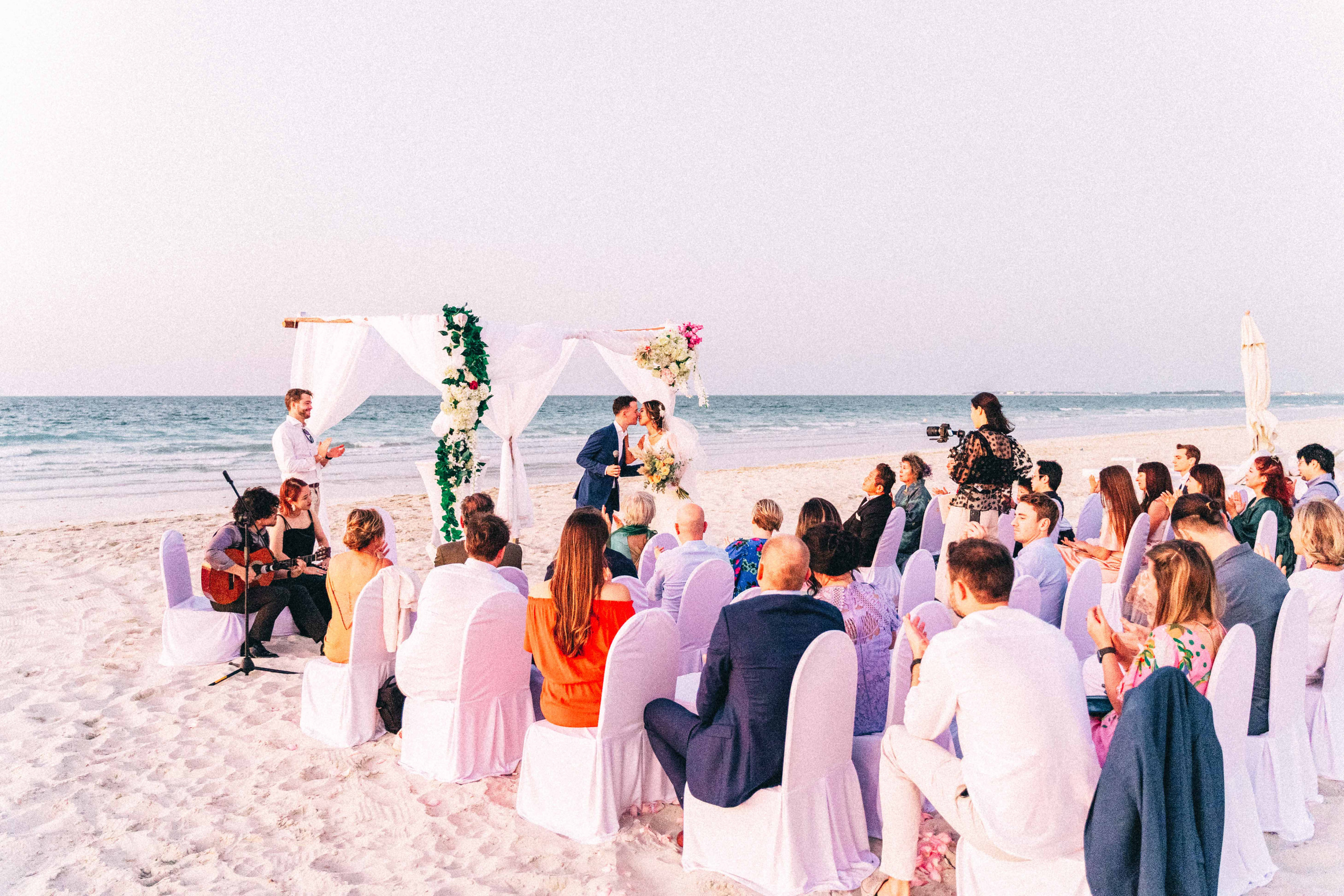 Японско-французская свадьба в эмиратах. Фотограф и видеограф в Москве и Абу Даби Мария Кулагина