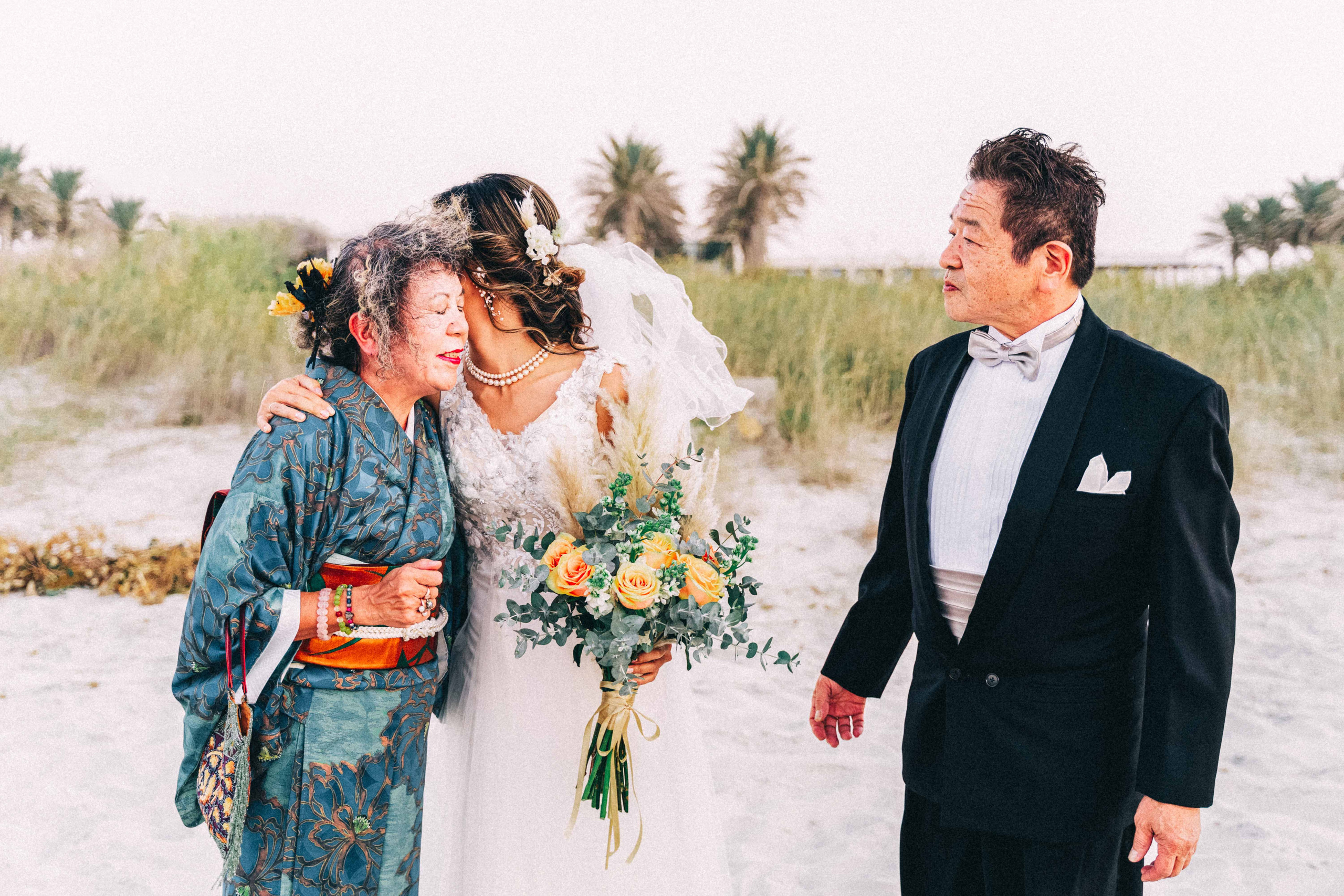 Японско-французская свадьба в эмиратах. Фотограф и видеограф в Москве и Абу Даби Мария Кулагина