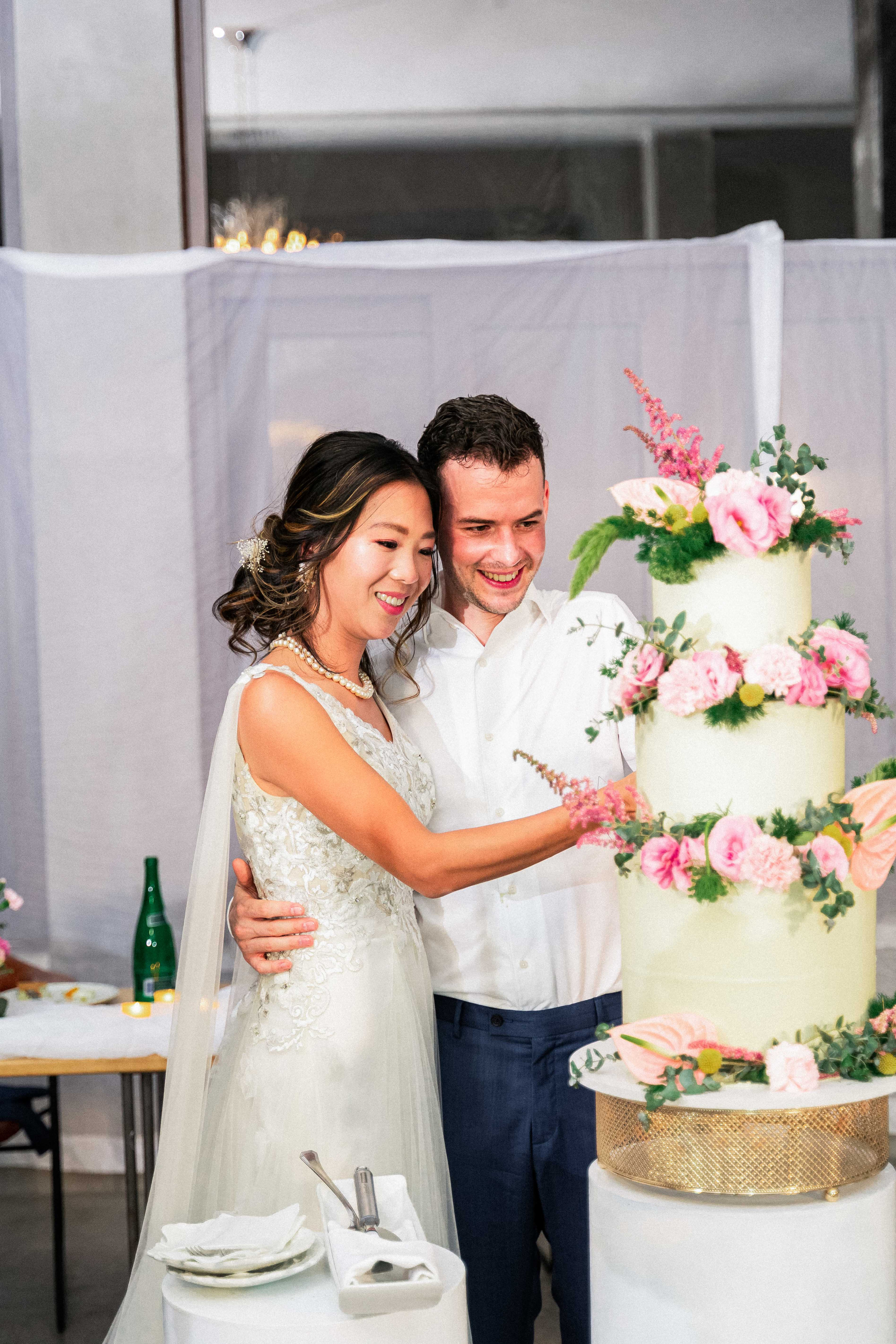 Японско-французская свадьба в эмиратах. Фотограф и видеограф в Москве и Абу Даби Мария Кулагина