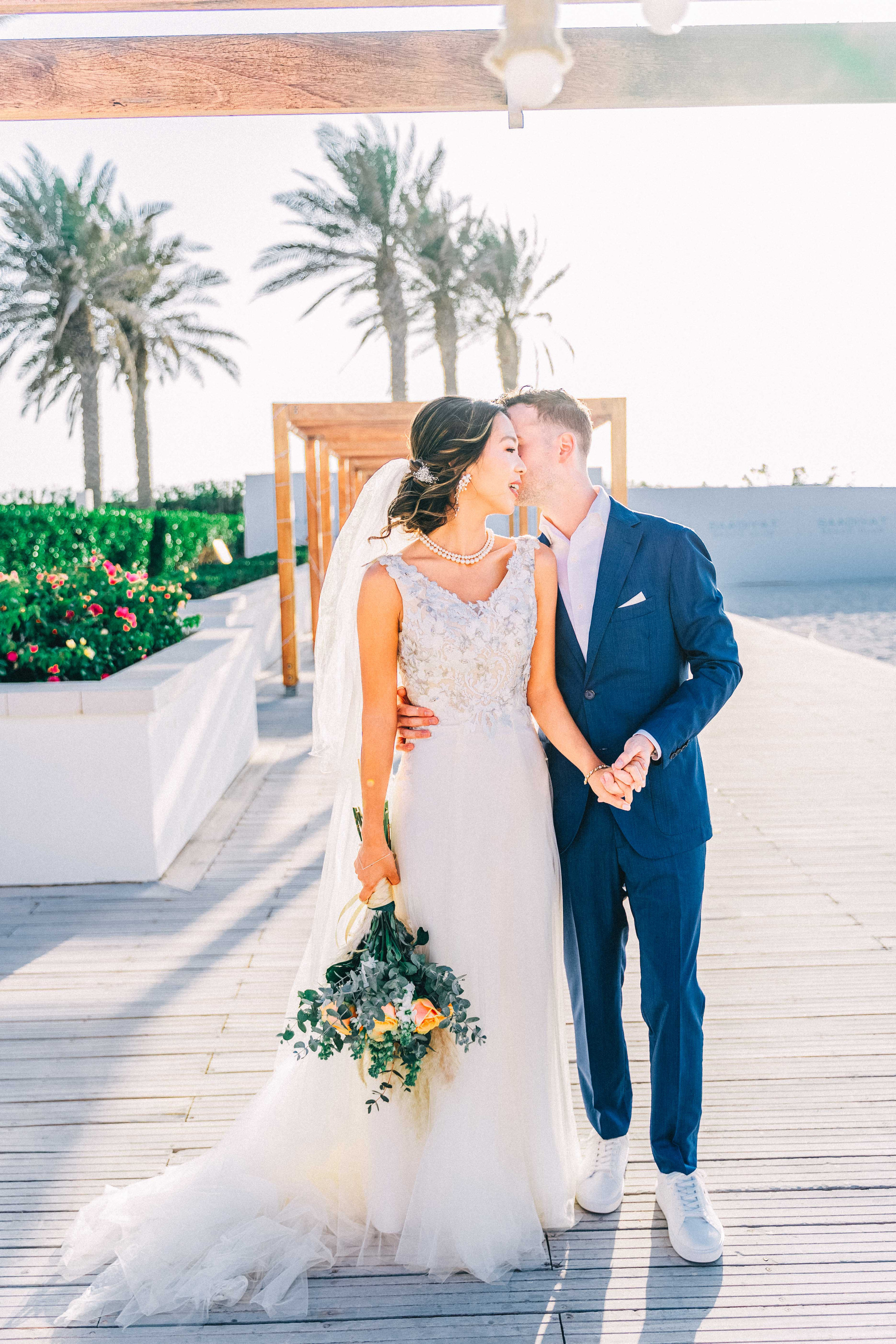 Японско-французская свадьба в эмиратах. Фотограф и видеограф в Москве и Абу Даби Мария Кулагина