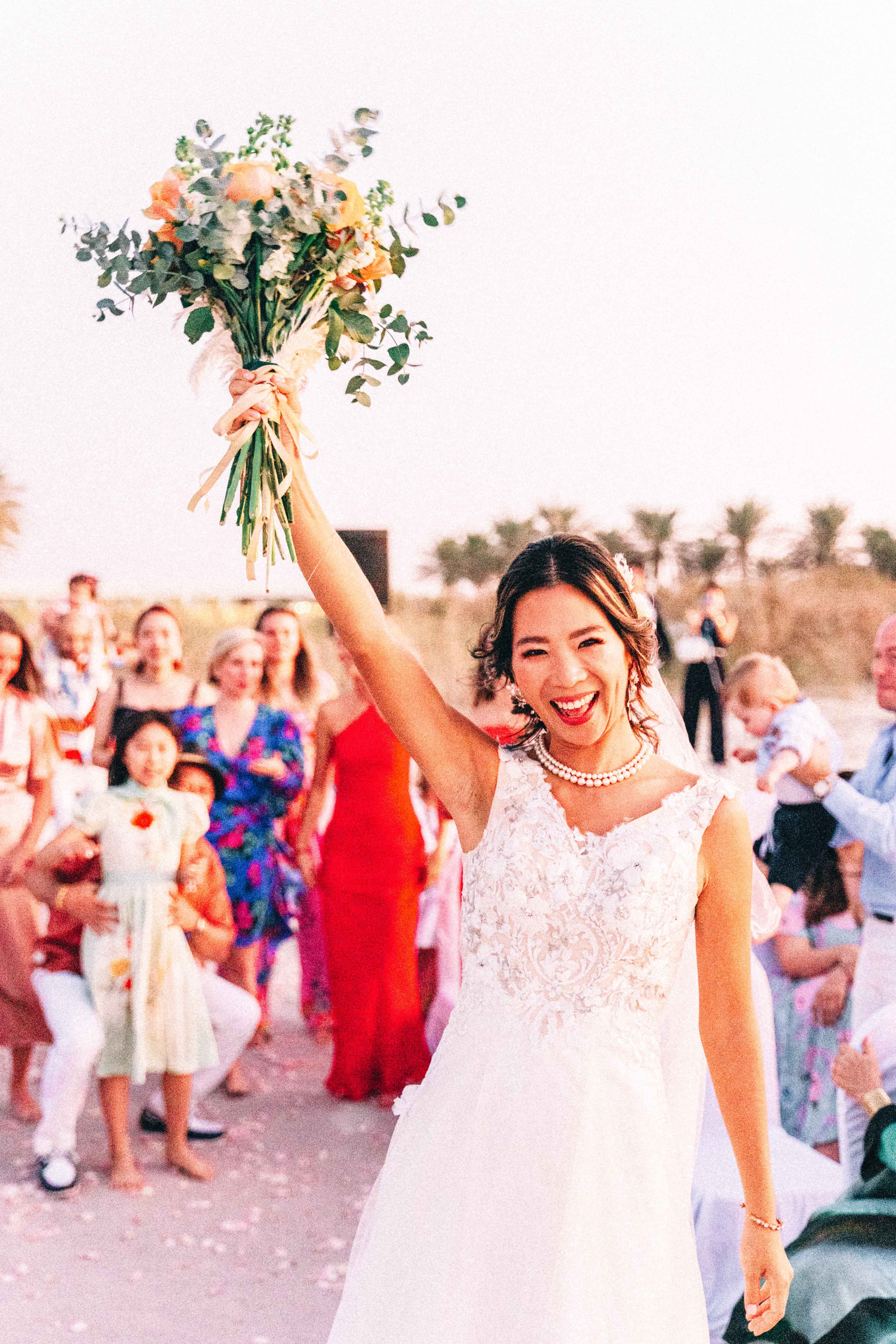 Японско-французская свадьба в эмиратах. Фотограф и видеограф в Москве и Абу Даби Мария Кулагина