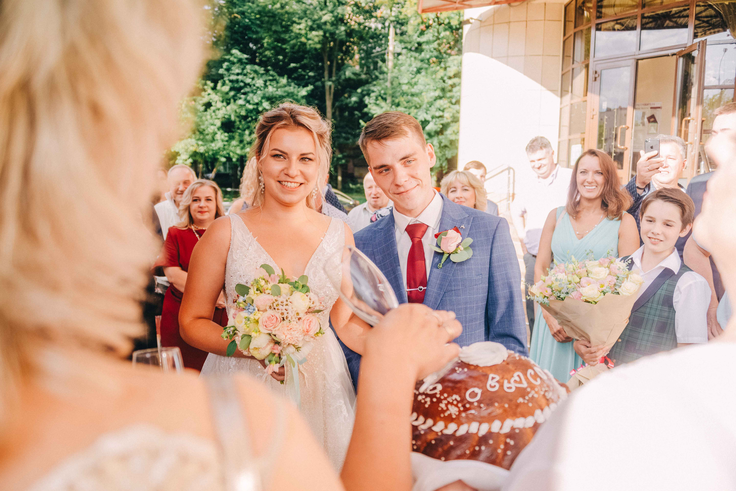 Каравай, очаг, горько — классическая русская свадьба. Фотограф и видеограф в Москве и Абу Даби Мария Кулагина