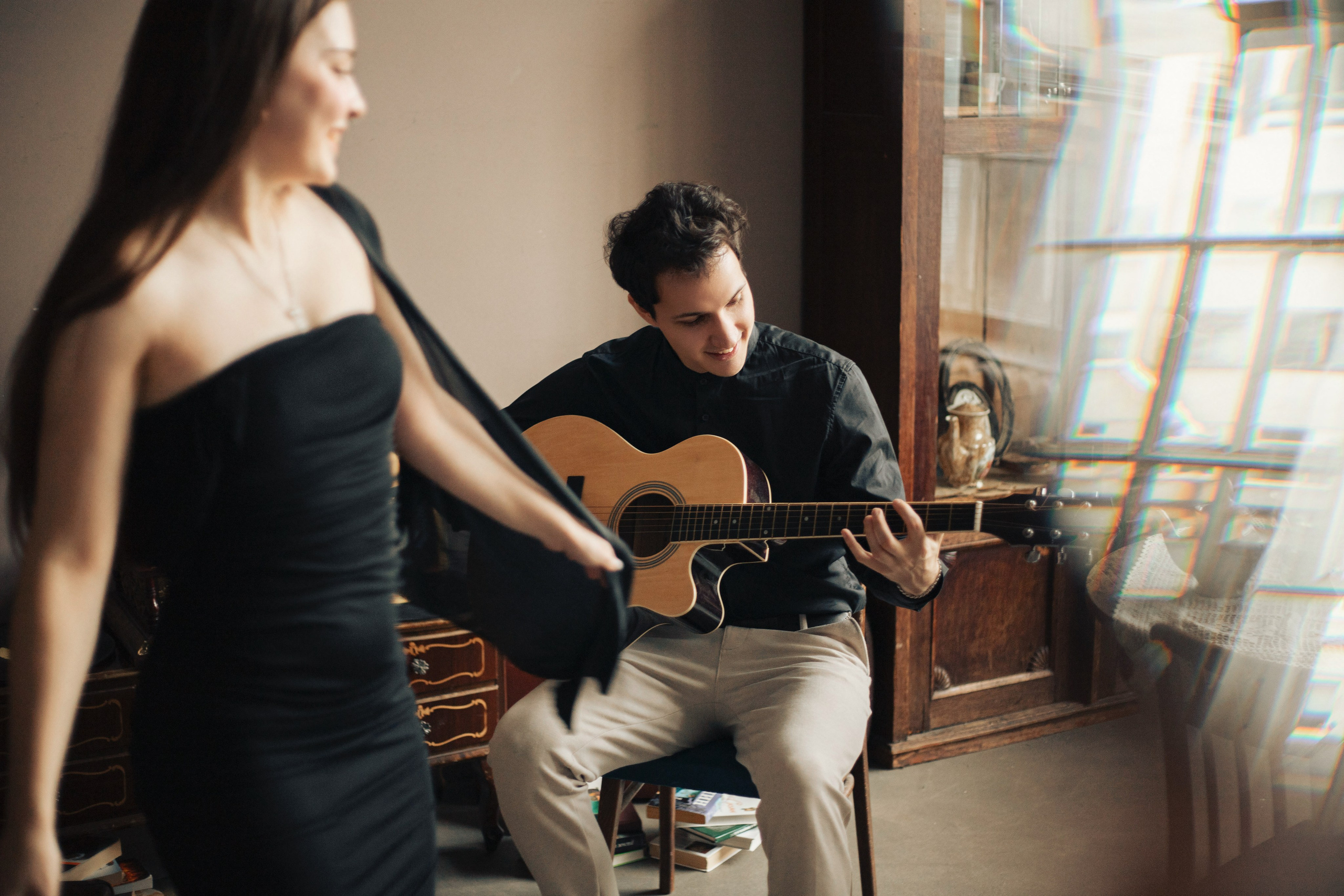 Студийная съёмка лавстори