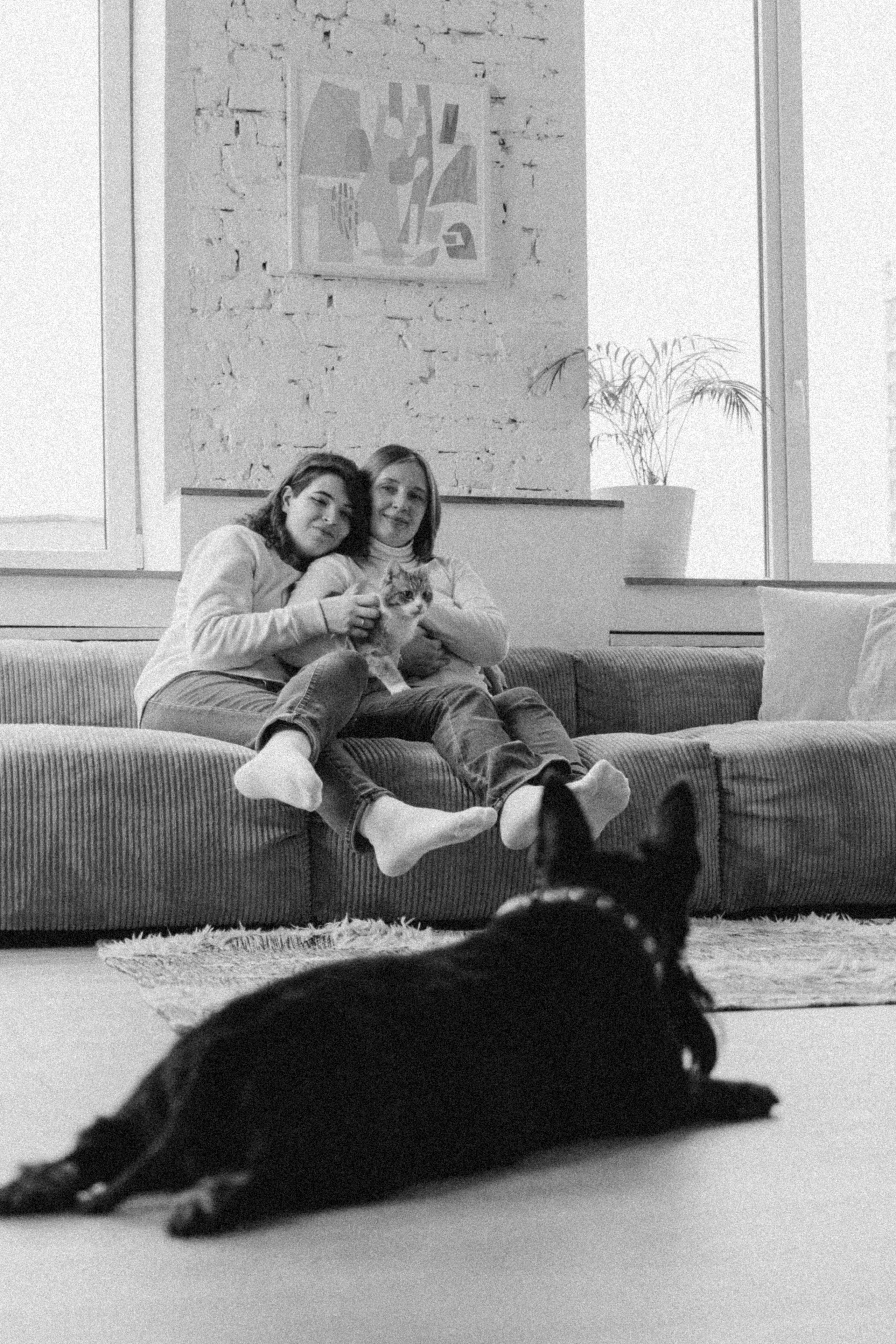 Аня и ее семья. Фотограф — Анималист | Санкт-Петербург