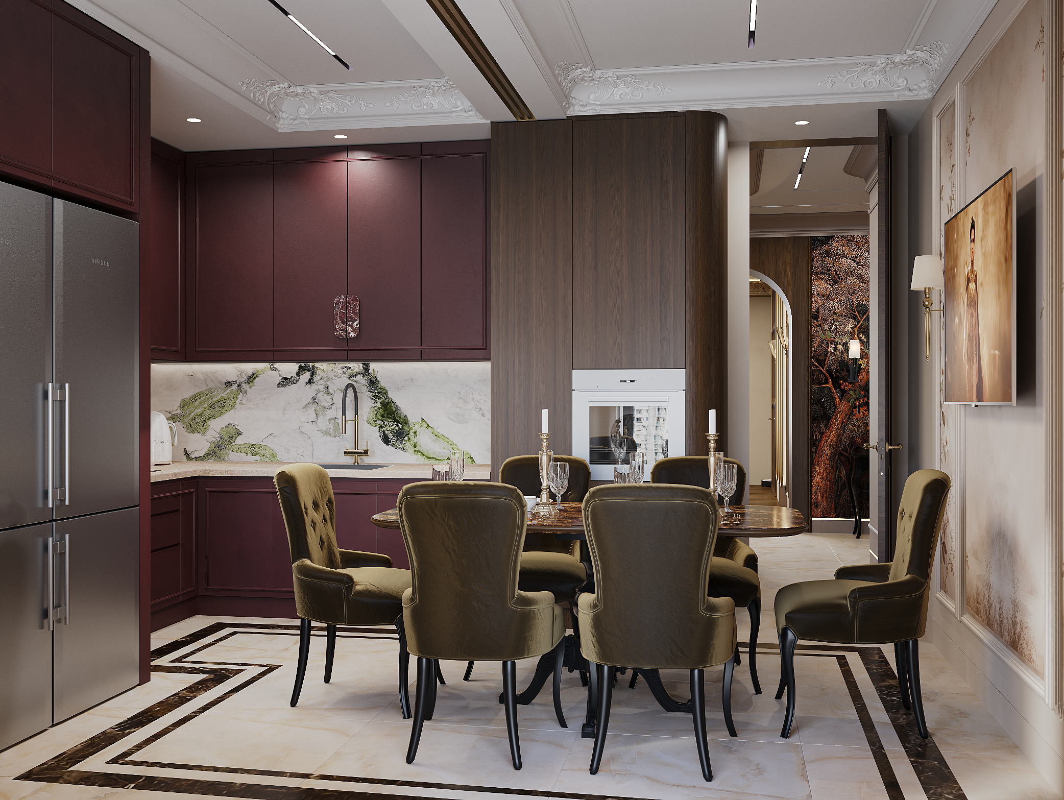 Ленинский, 13. Bureau KUMSKOV (Ирина Кумскова) — Дизайн и реализация интерьеров