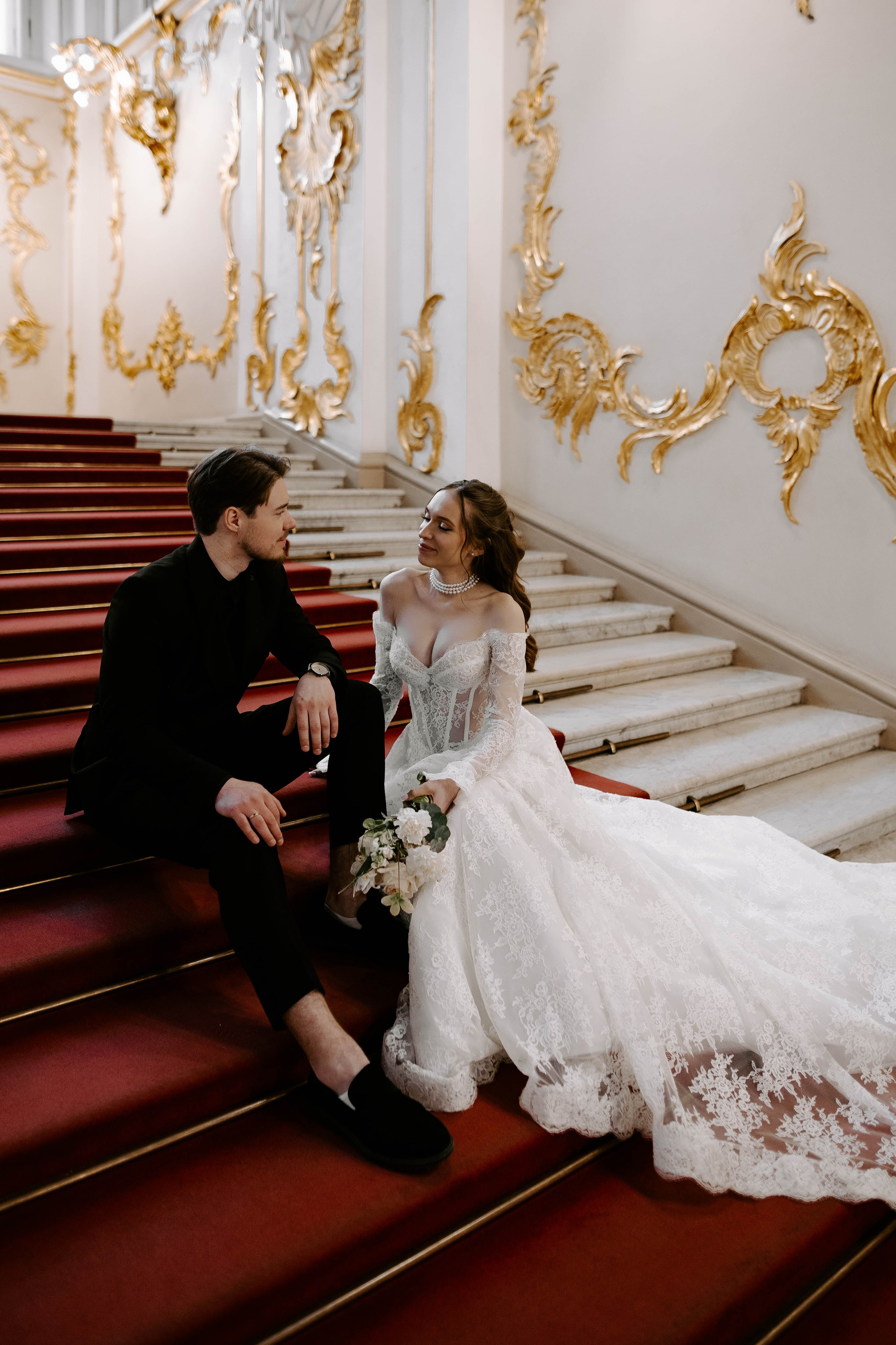 Ольга и Глеб / Эрмитаж. Фотограф Veronika Potaseva