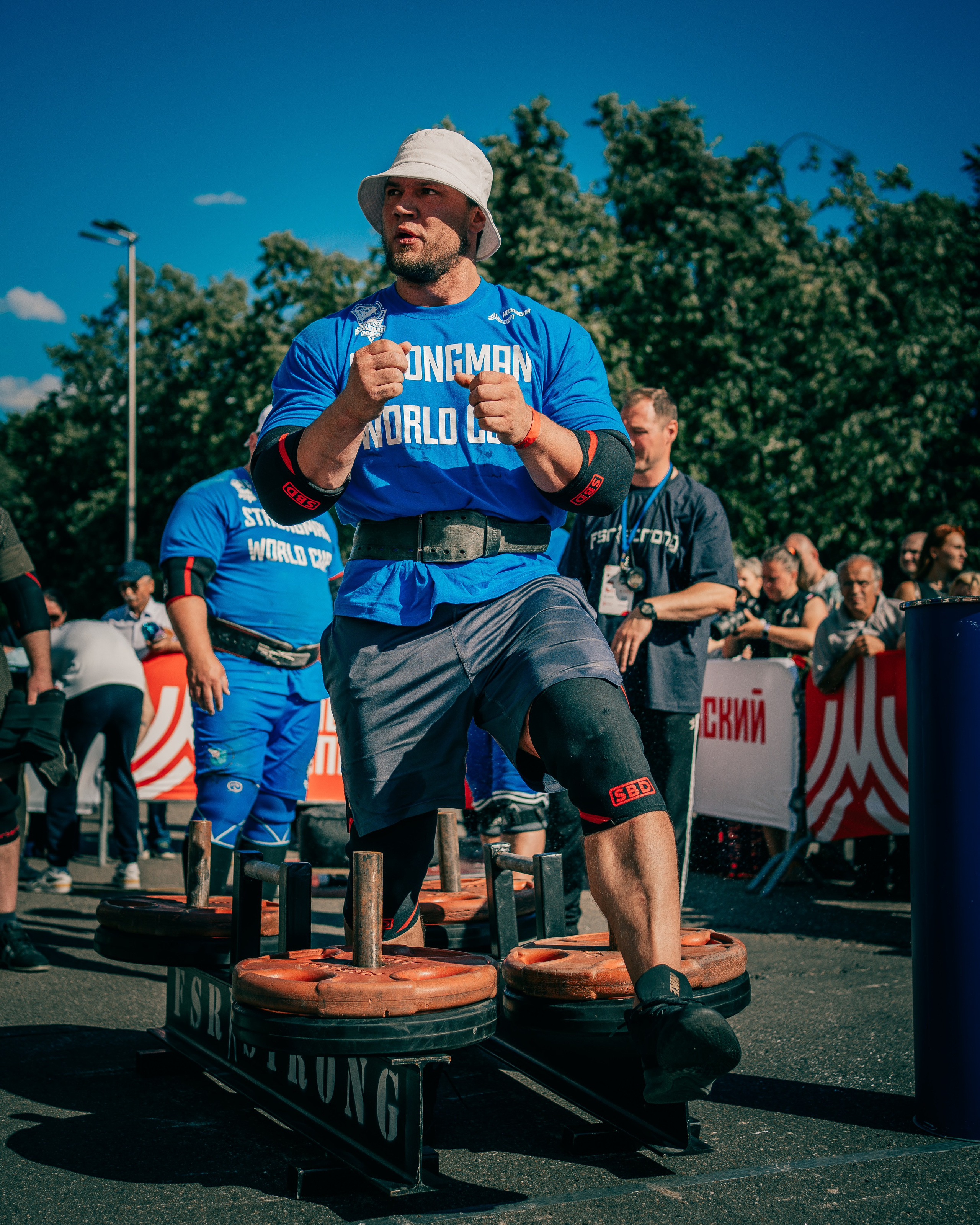 Съемка «Strongman World Cup»