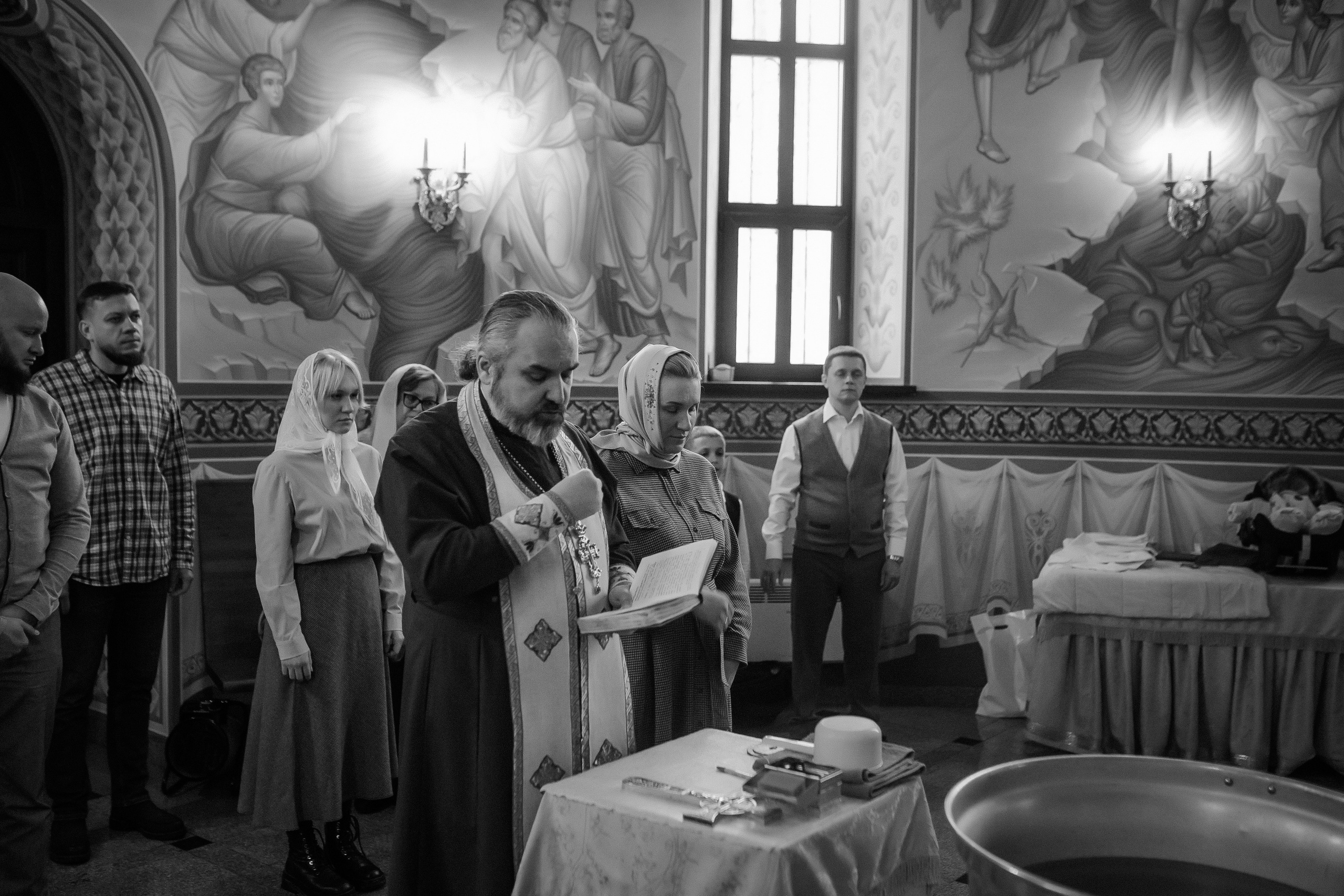 Крещение Владимира. Храм Георгия Победоносца. Семейный фотограф в Сургуте