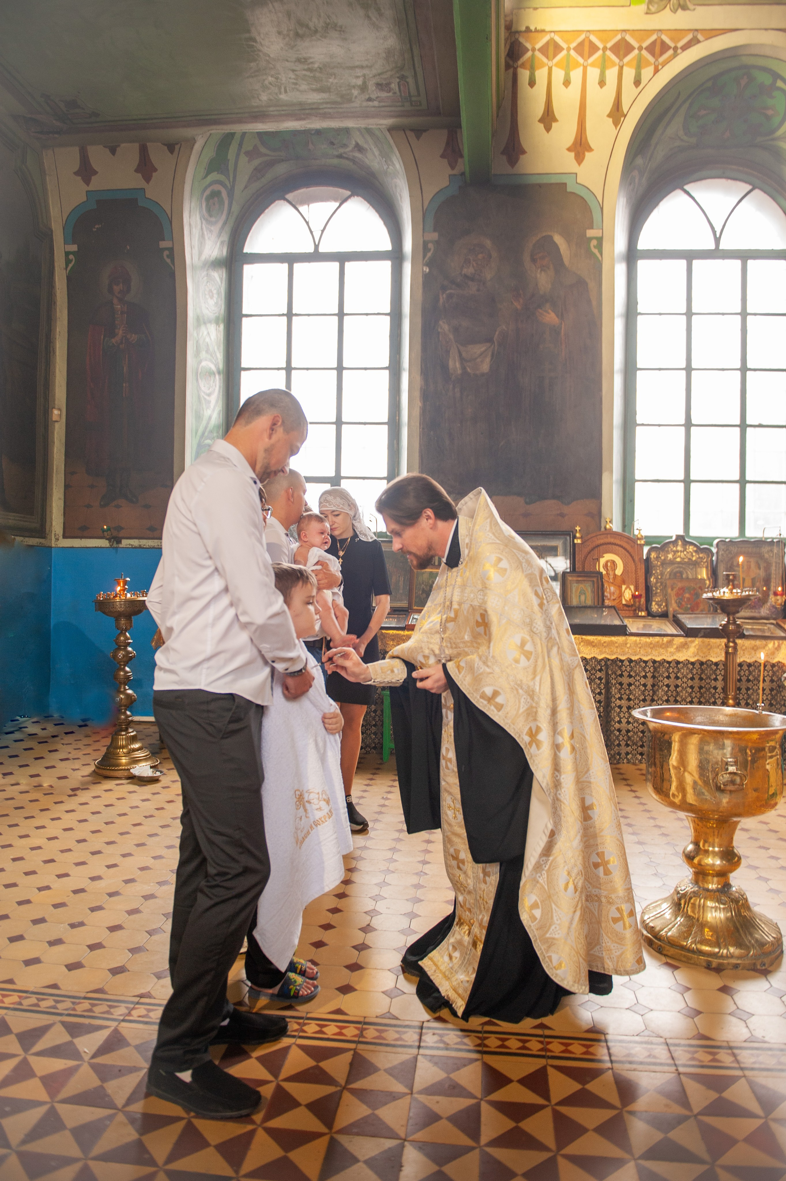 Таинство Крещения. Семейный Свадебный Фотограф в Ростове-на-Дону Батайске Дмитрий Александрович