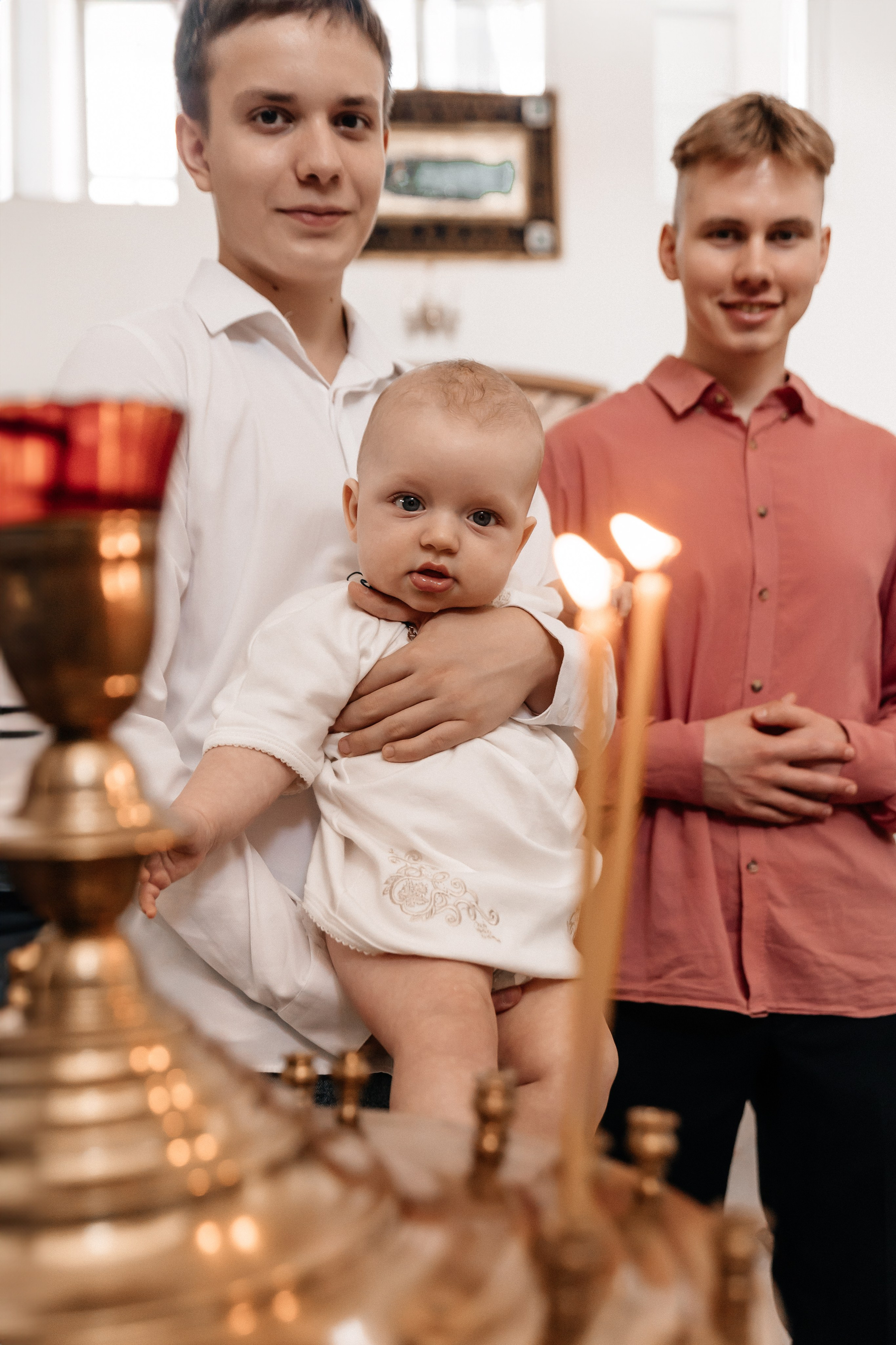 Крещение Роберта. Семейный фотограф Минск Усова Ольга