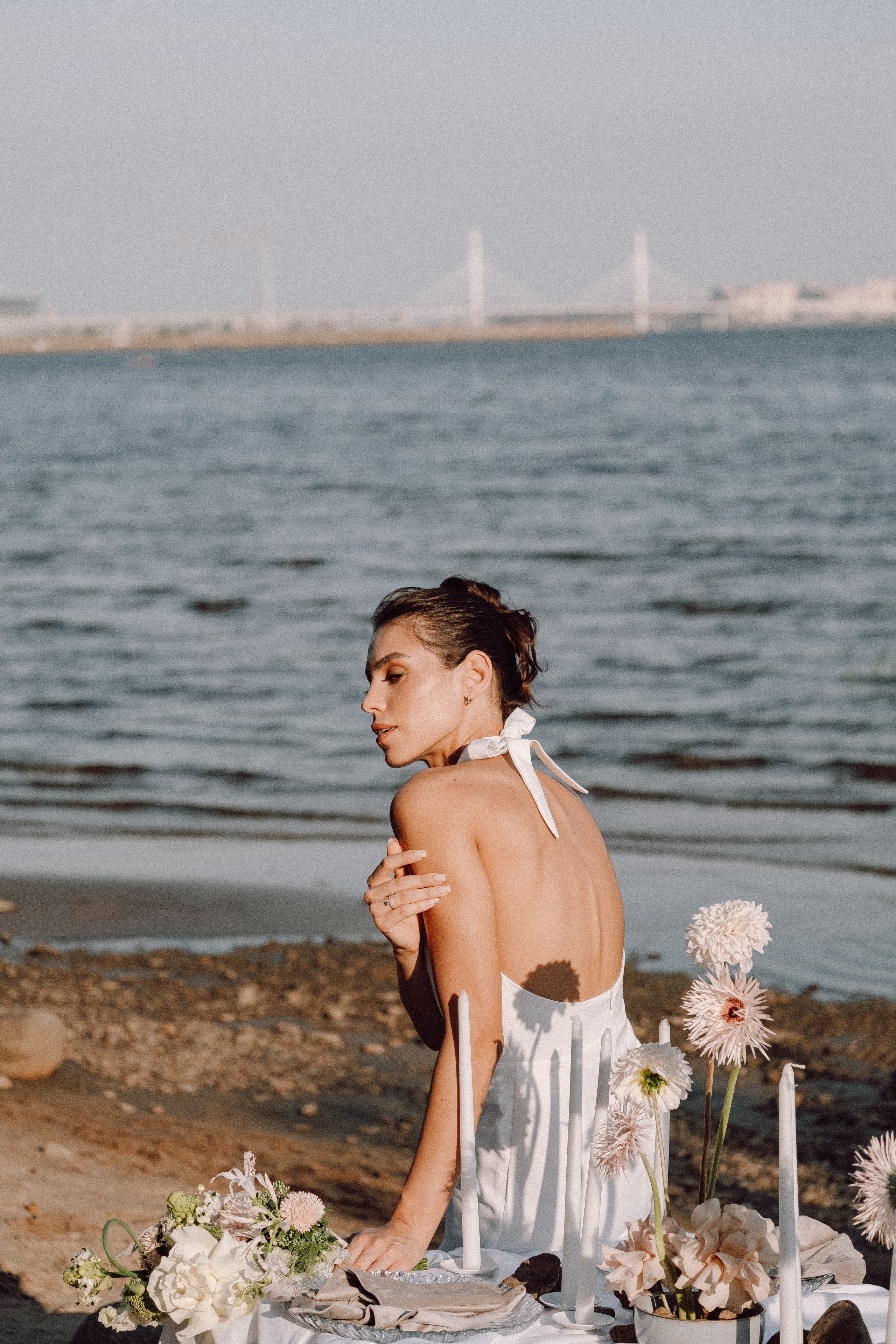 СВАДЕБНАЯ ФОТОСЕССИЯ ВЫЕЗДНОЙ ЦЕРЕМОНИИ (ФИНСКИЙ ЗАЛИВ). Профессиональный фотограф, Санкт-Петербург — Виктория Богомолова