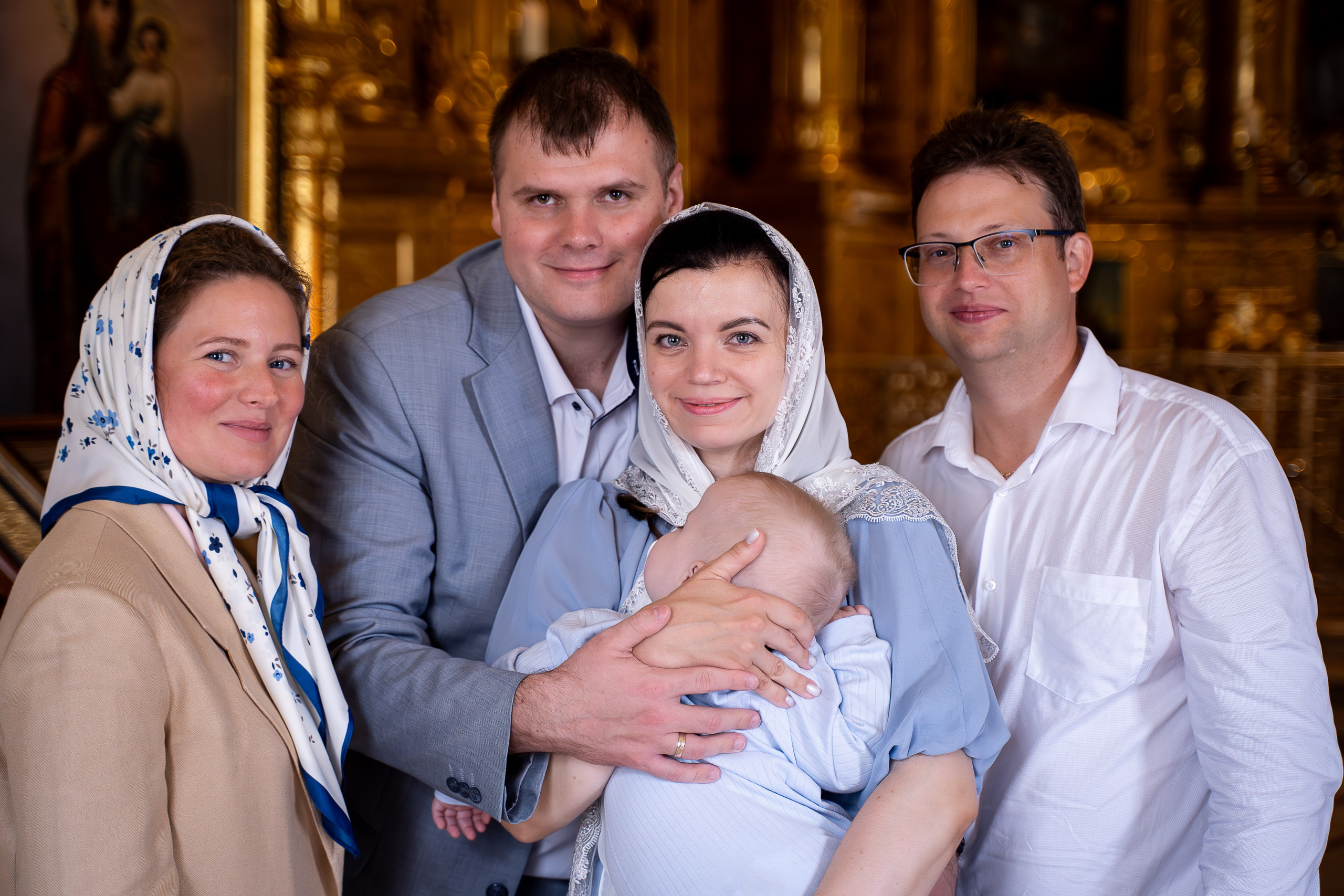 Крещение Никиты. Фотограф на роды Москва Ольга Летучева