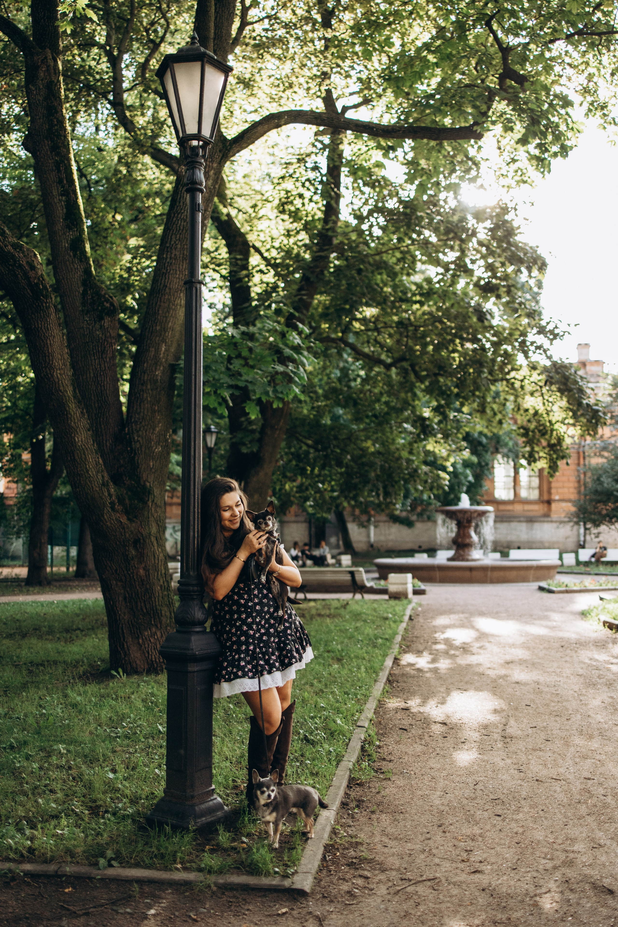 Даша и ее мальчики. Фотограф — Анималист | Санкт-Петербург