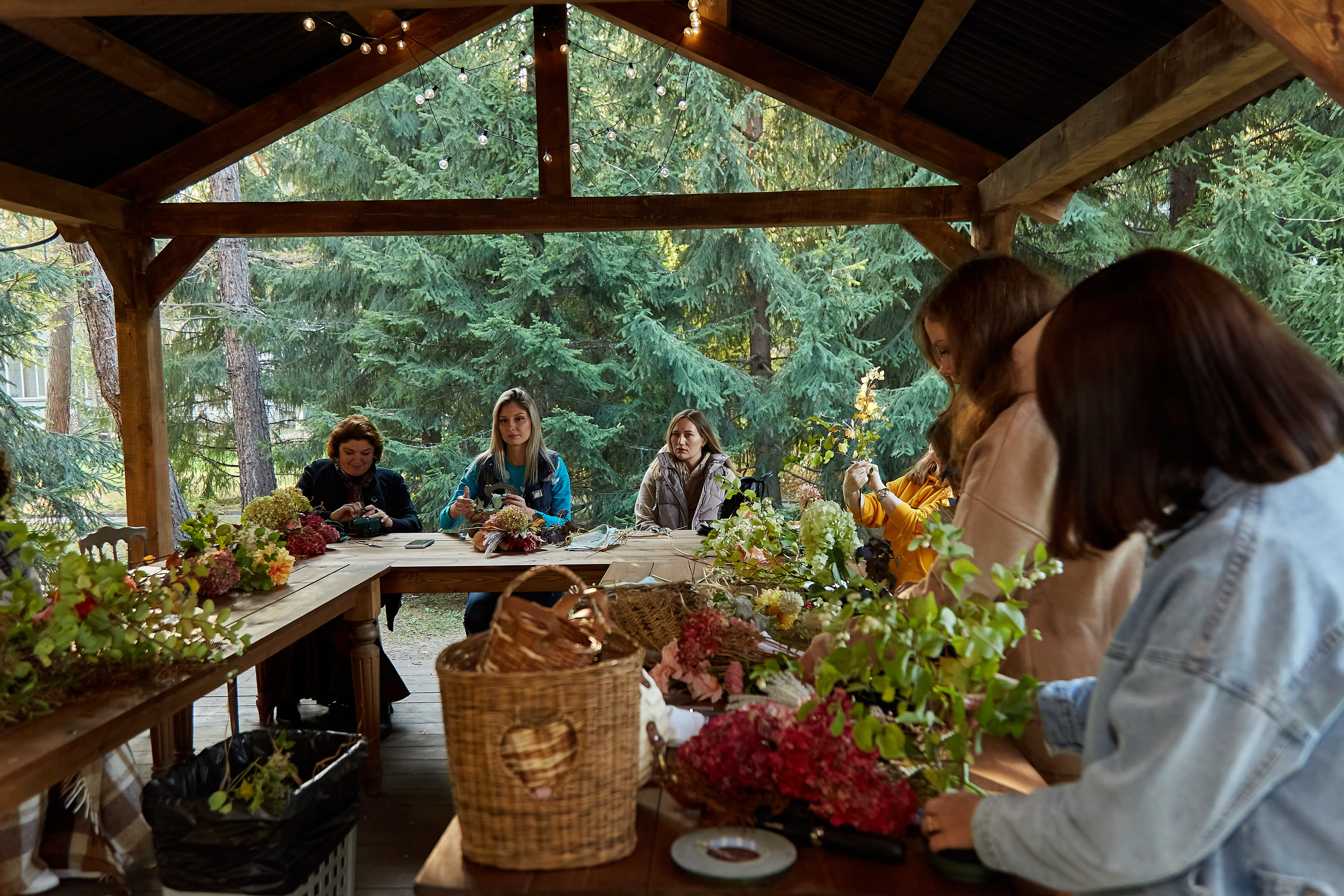 Ирина и мастер класс по декорации. Фотограф Барнаул Фатыхов Тимур