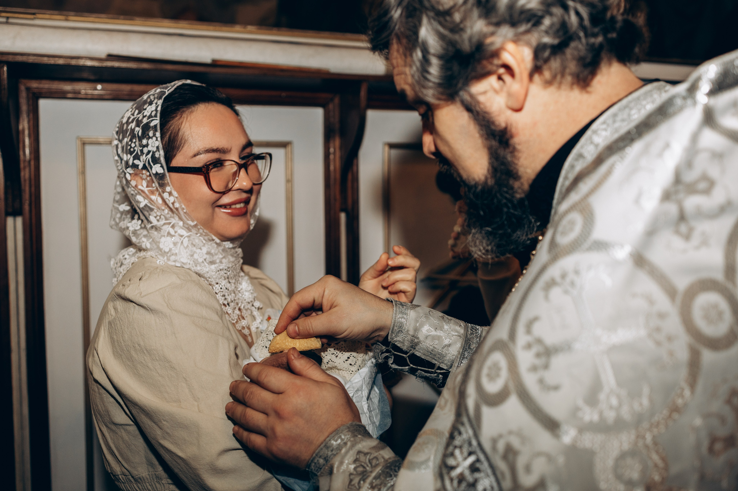 Крещение в Храме Воскресения Словущего в Даниловской Слободе. Главная