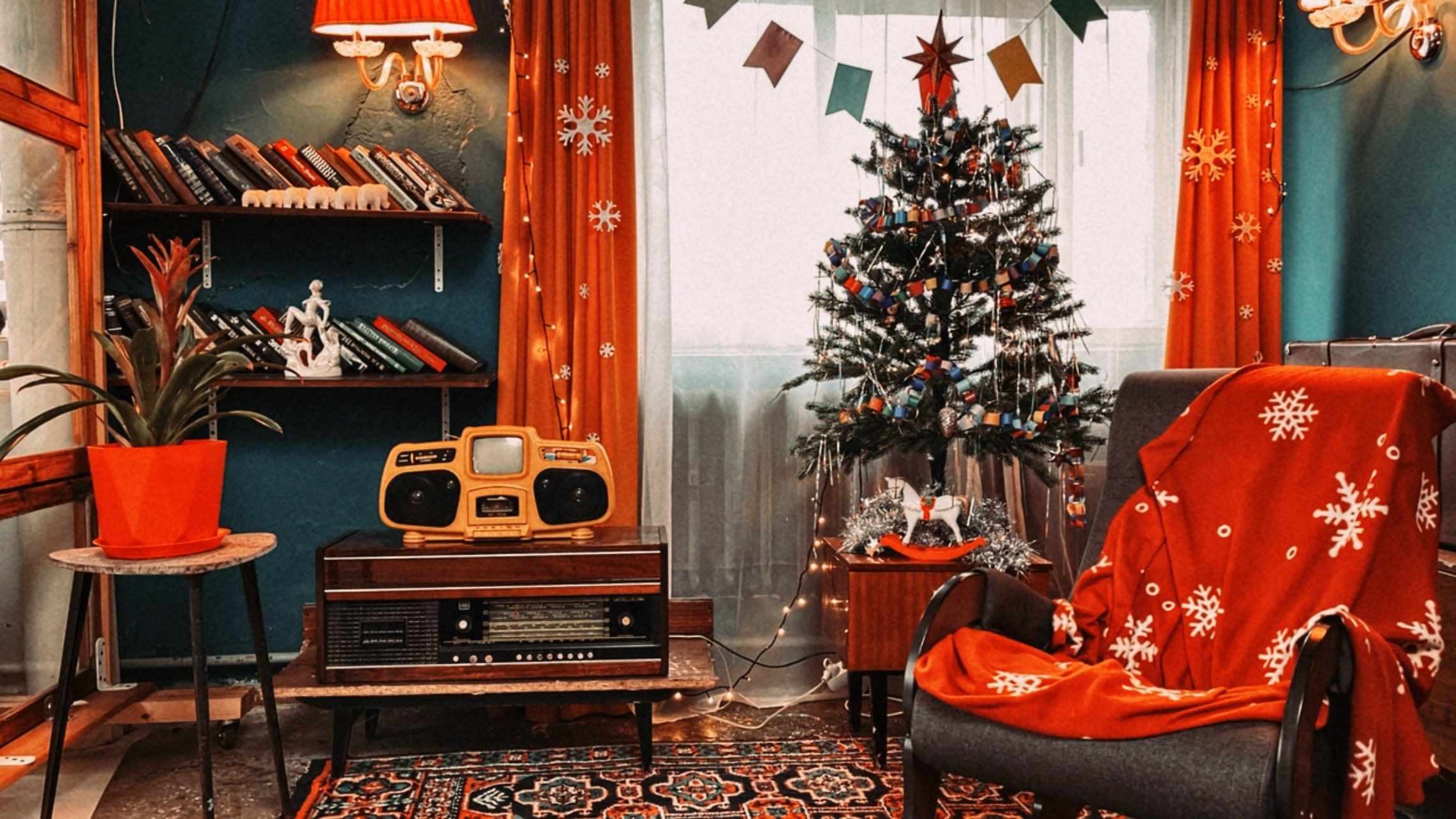 Новогодняя советская Фотостудия. Фотостудия Чехов Продакшн