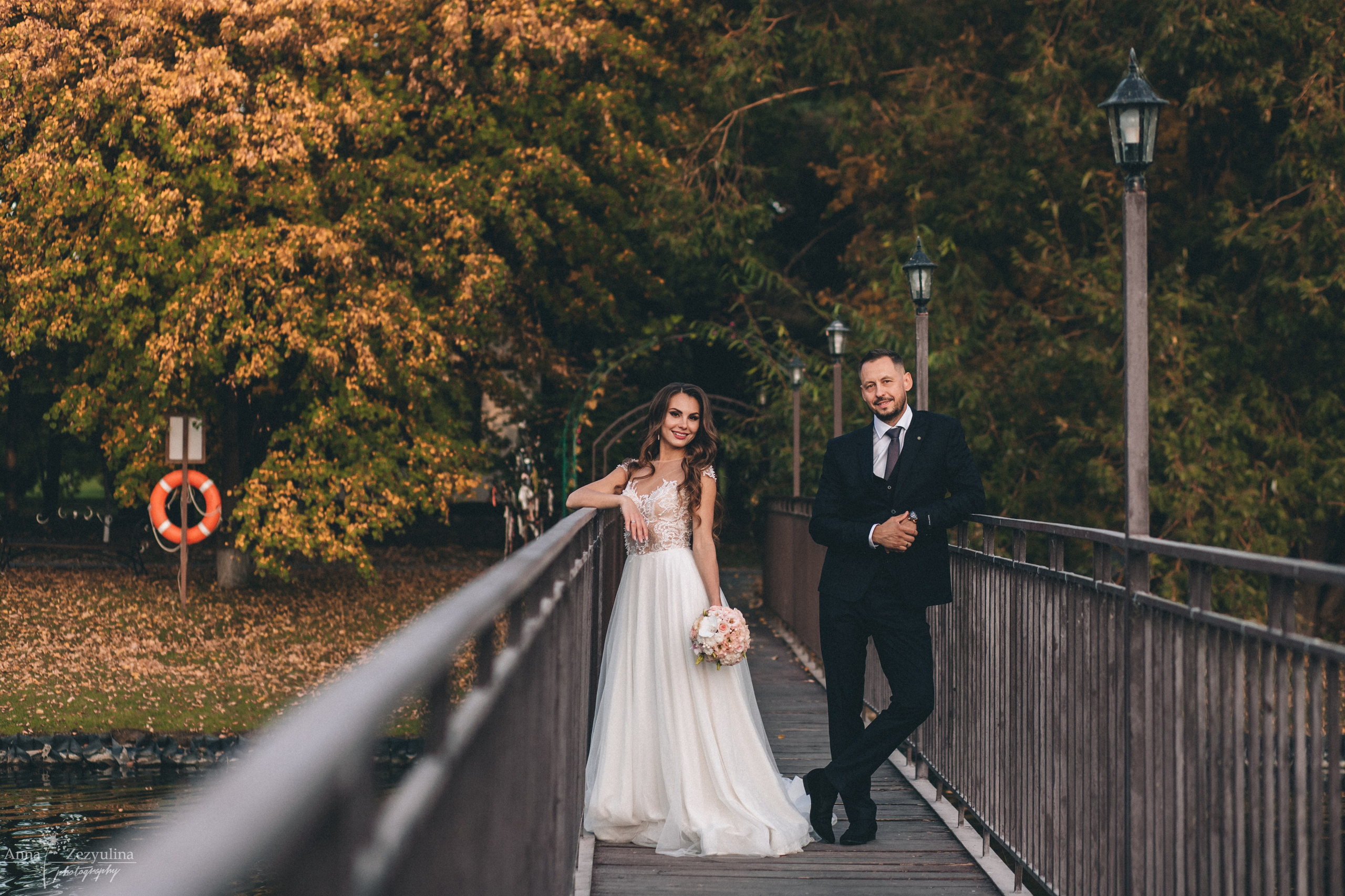 Свадебная съемка. Фотограф Зезюлина Анна