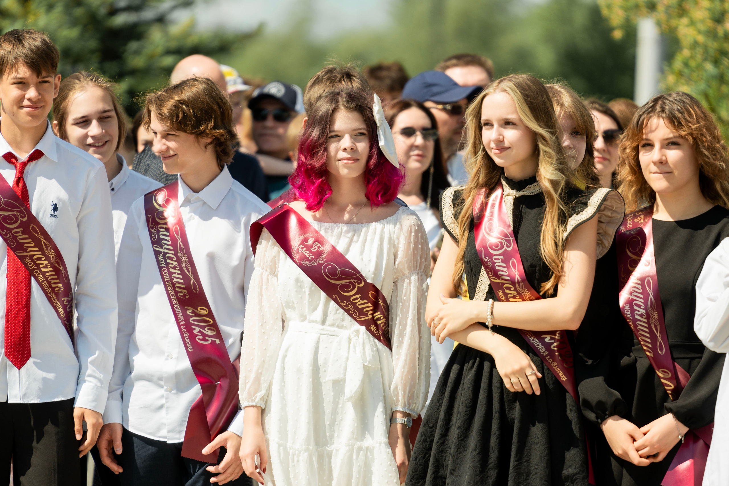 Выпукные 9 классы. Фотограф Юлия Попова