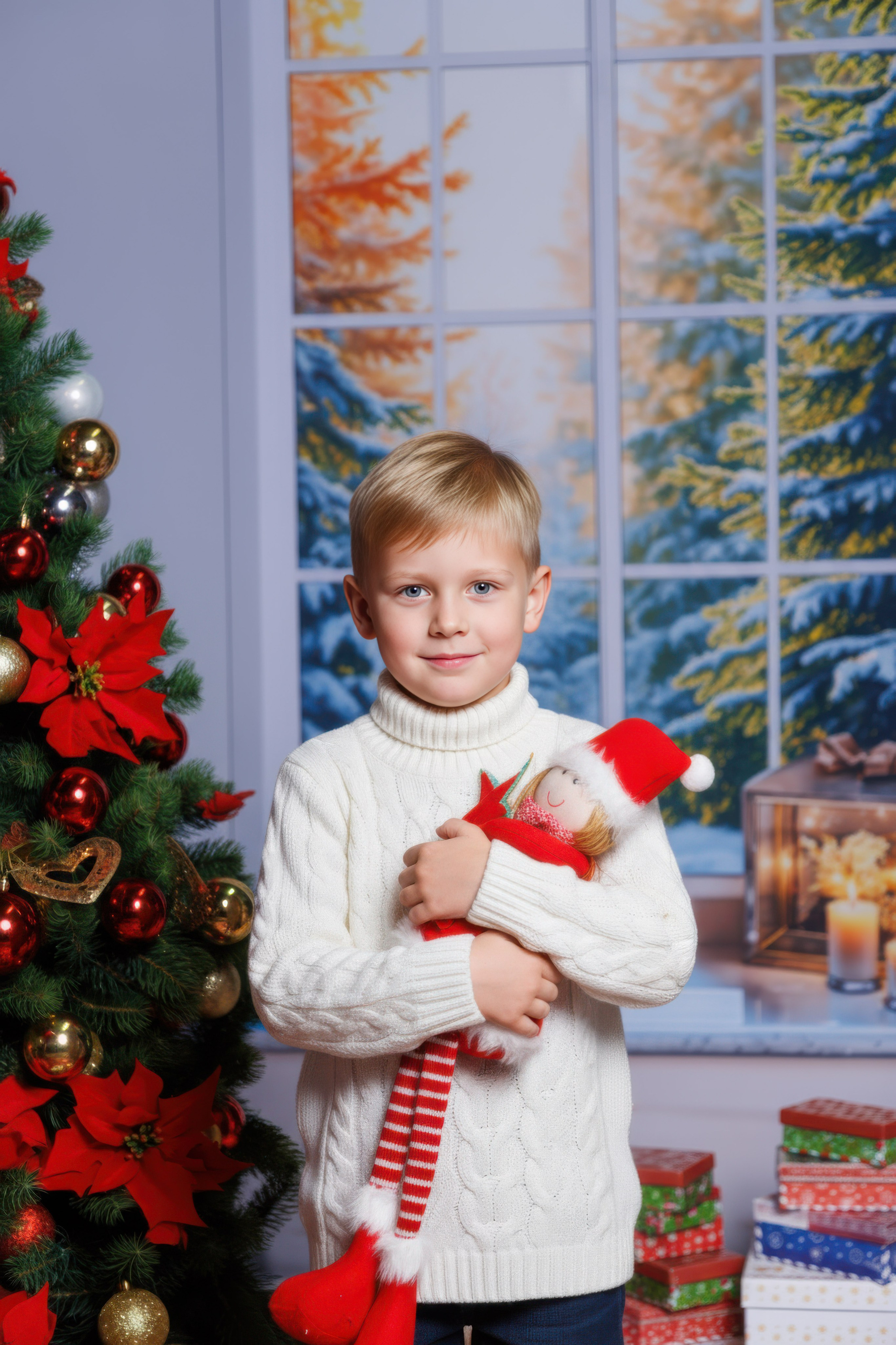 Рождество. Детская фотостудия Москва