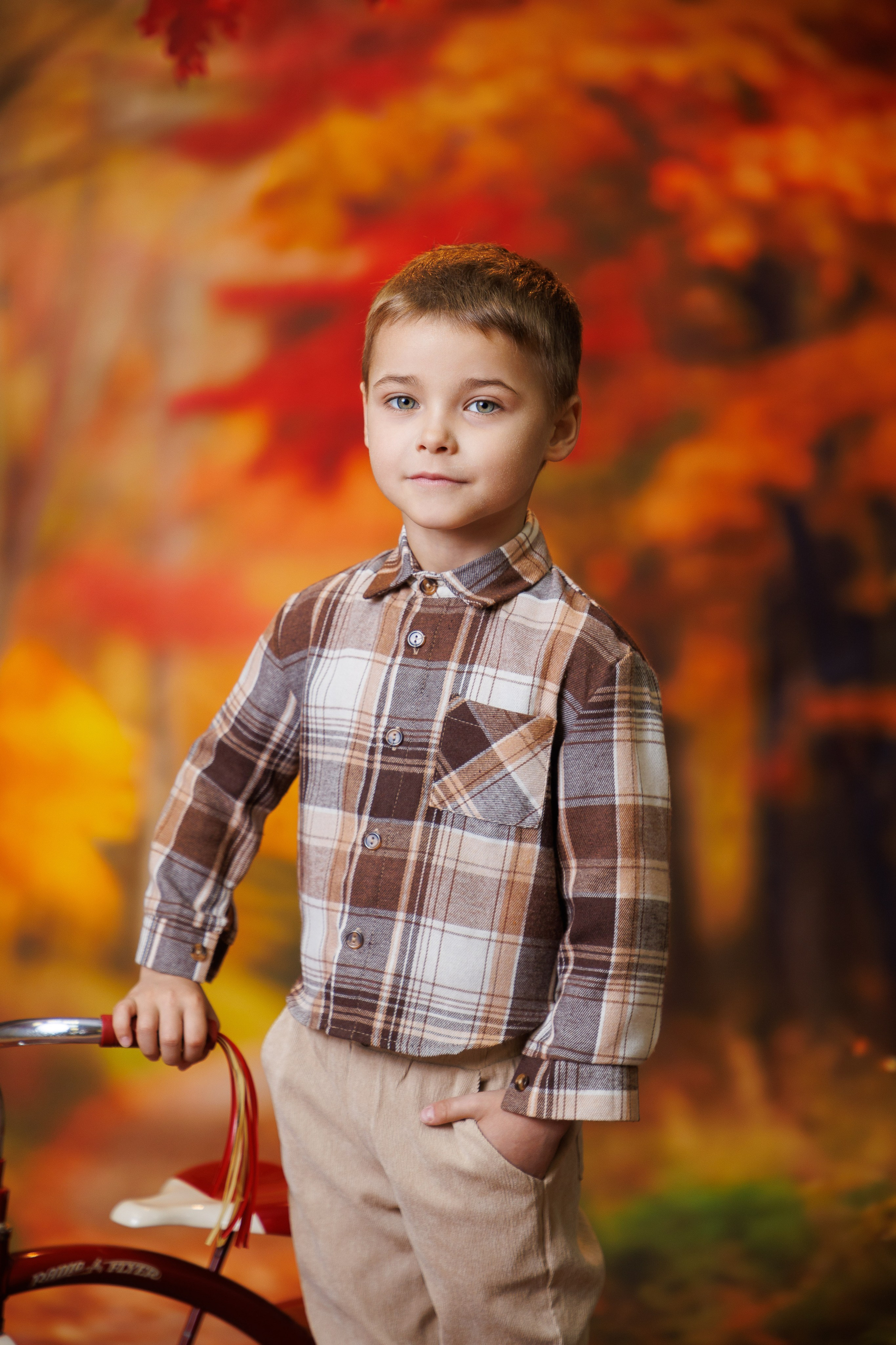 Велосипед. Детская фотостудия Москва