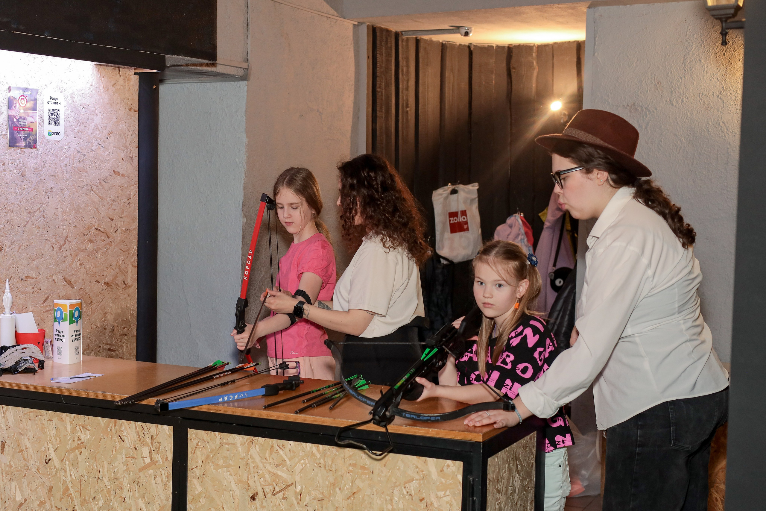 День рождение в стрелковом клубе. Фотограф Надршина Лилия