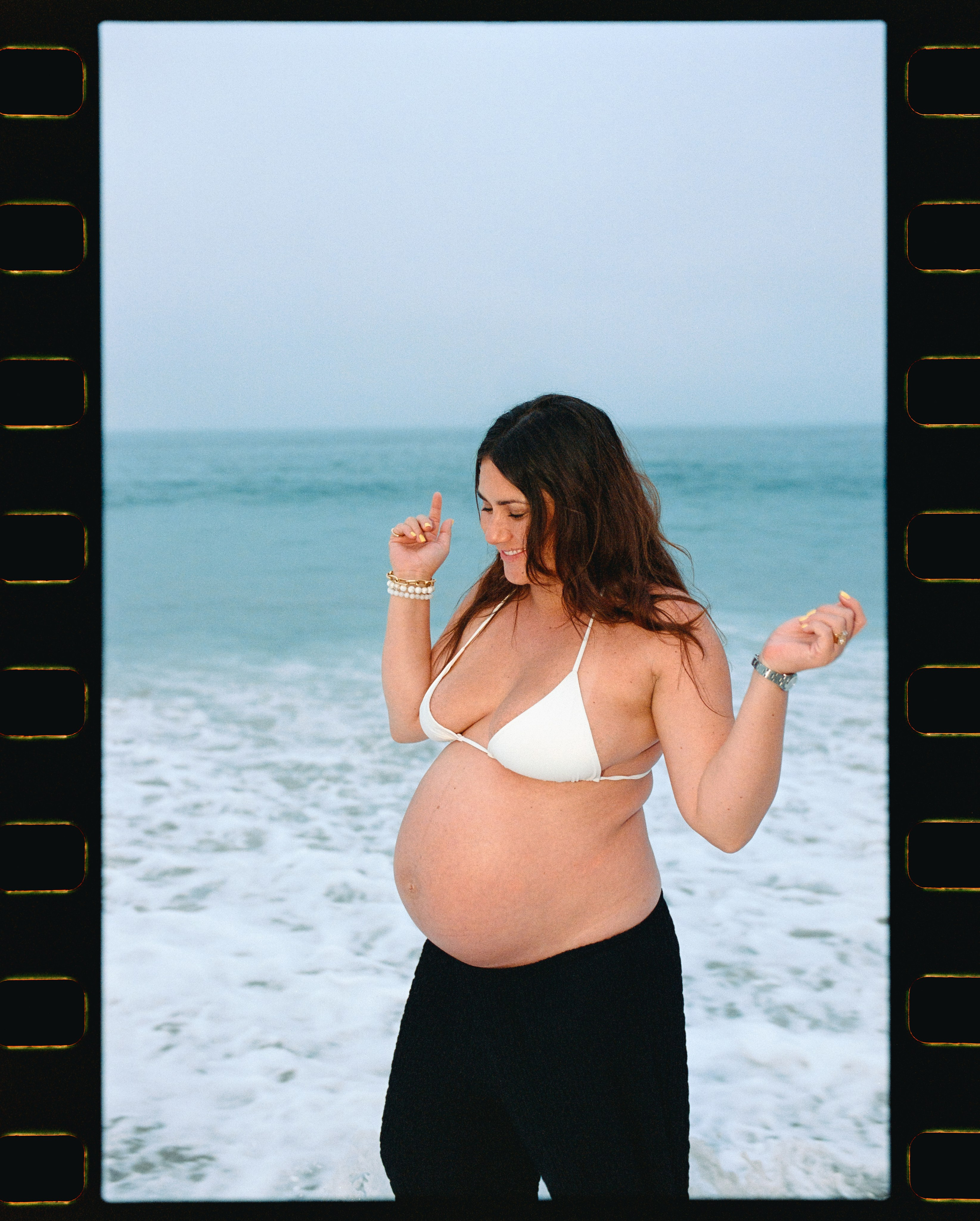 a mom to be in Los Angeles