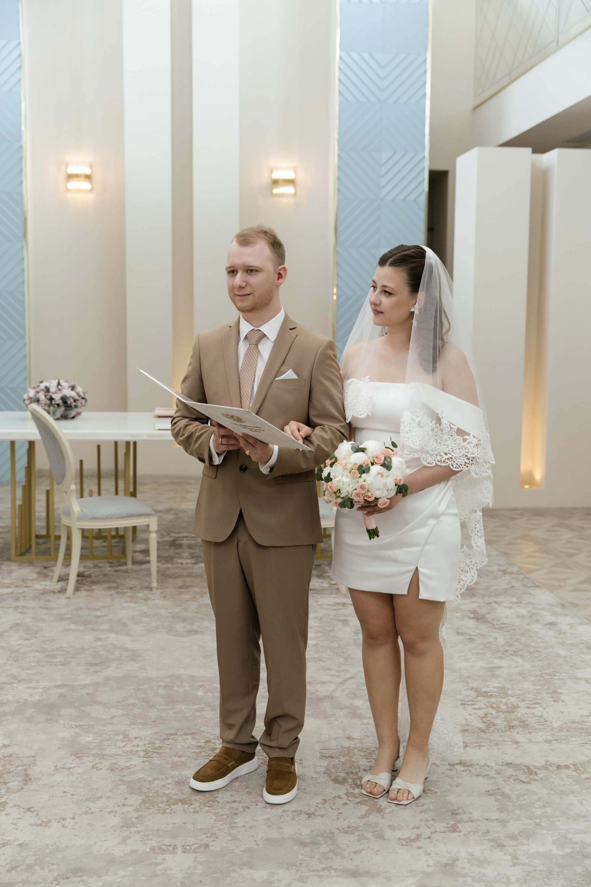 Марина и Артем — Пушкинская Библиотека. Фотограф Сергиев Посад Москва Хованская Екатерина