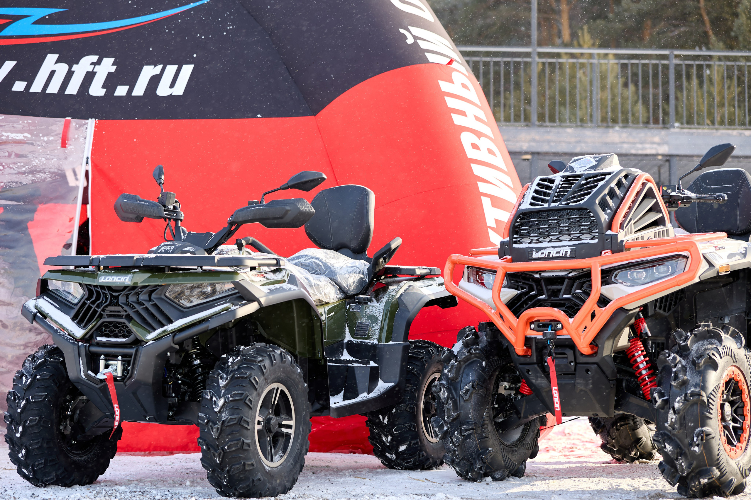 Топим Лёд — 2026. Соревнования на квадроциклах. Фотограф в Новосибирске Алена Скокова