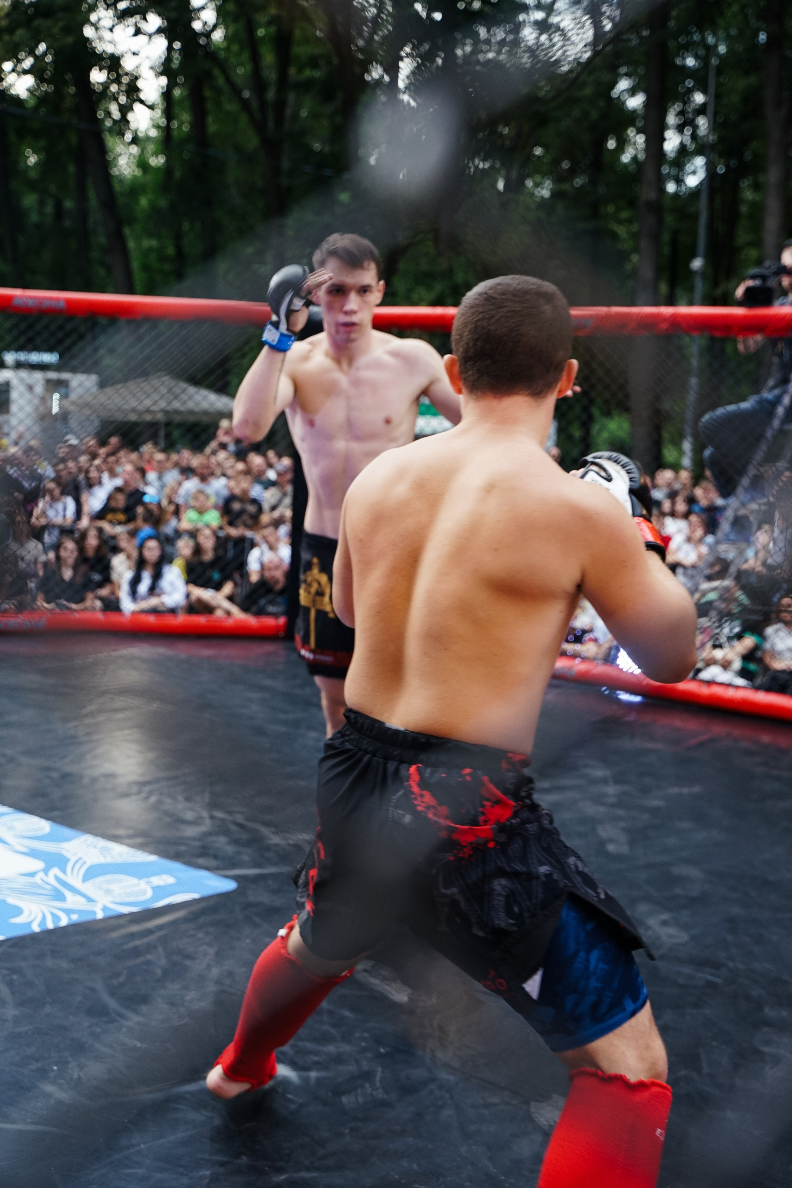 Вечер боев в ЦПКиО. Фотограф Надежда Погребняк | Рязань | Москва