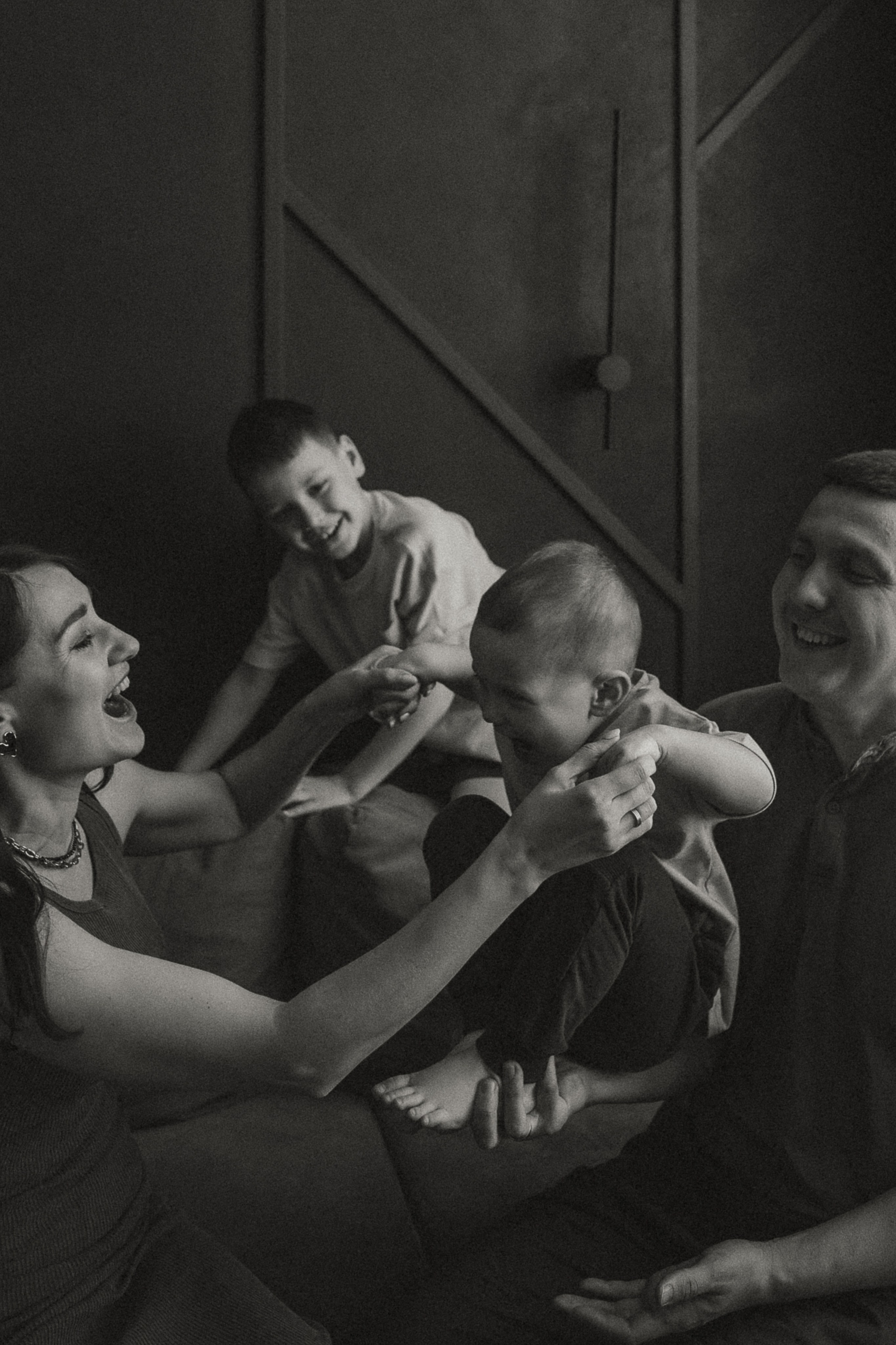 Лена, Дима, Данил и Тимур. Семейный фотограф и детский фотограф в Волгограде Алеся Бутакова — дет