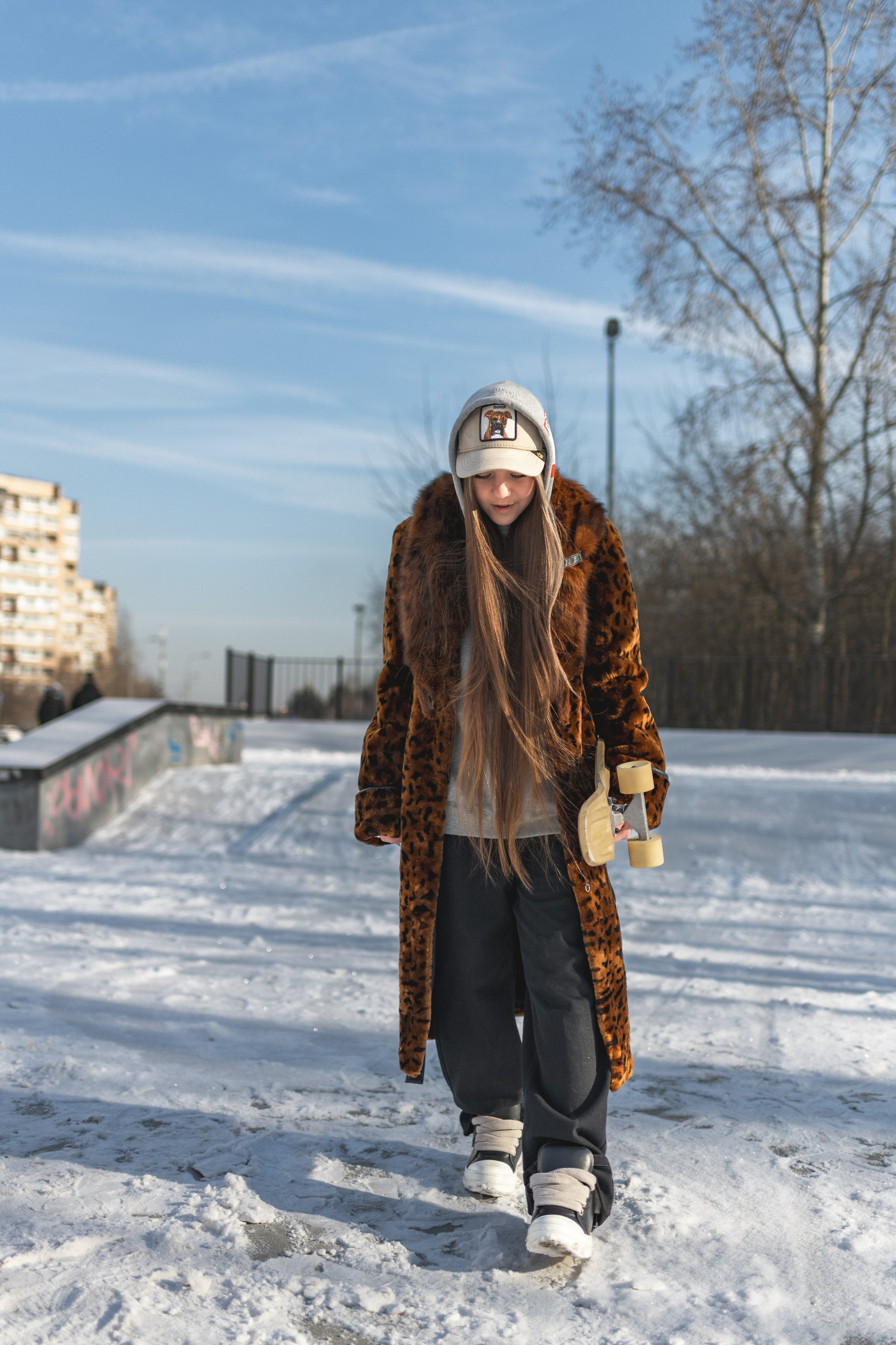 Света со скейтом. Фотограф в Москве/Зарайске Шахова Марина