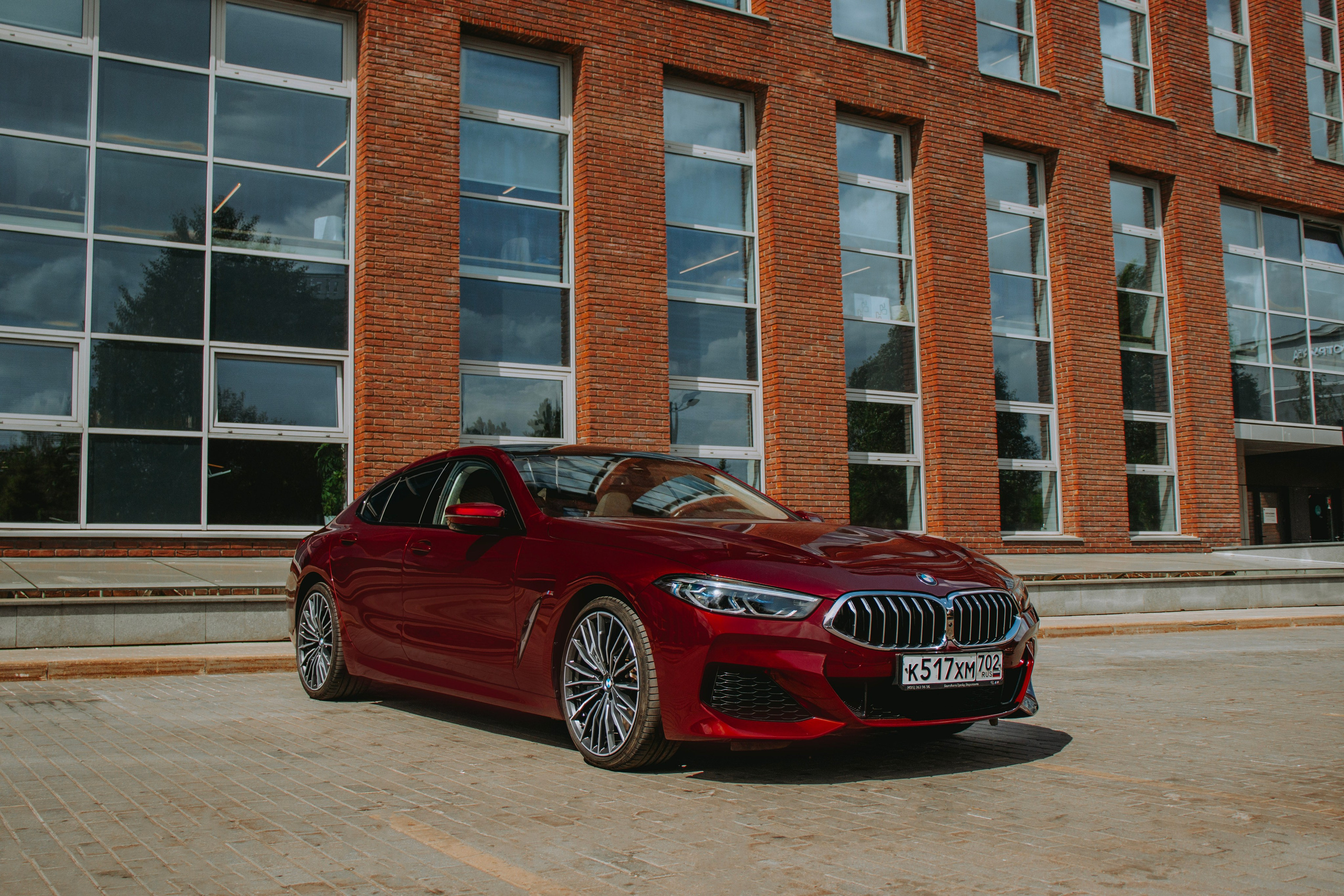 BMW 8 Grand Coupe. Автомобильный фотограф Ногинск Денис Городок