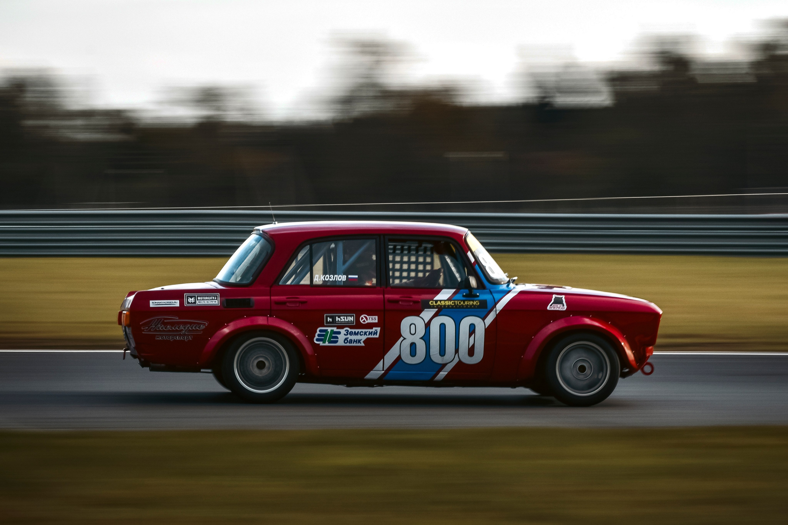 Classic Touring 6 этап 2024 Moscow Raceway. Голосов Дмитрий — автоспортивный фотограф