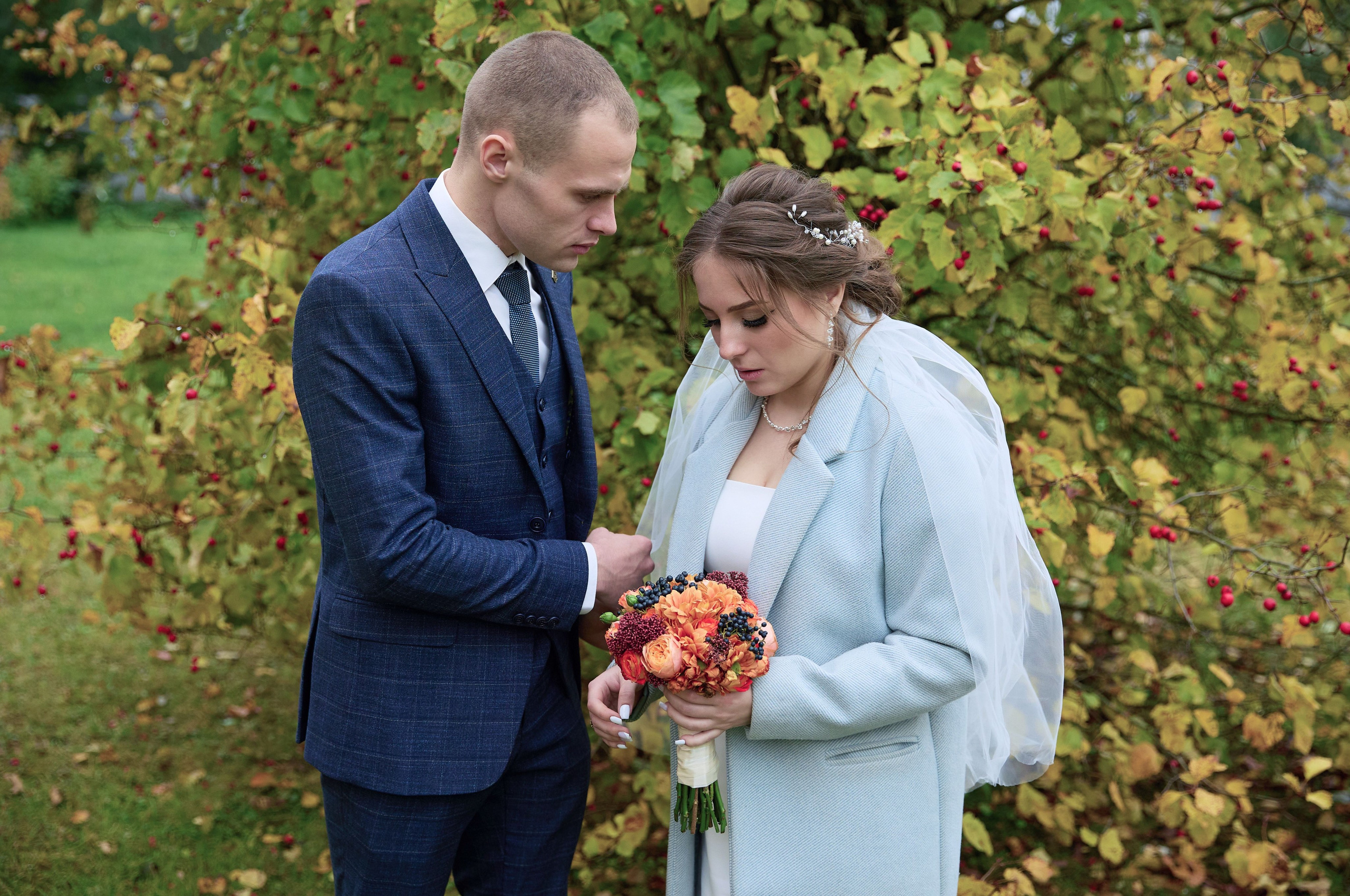 Свадебная фотосессия в городе Лобня и видео
