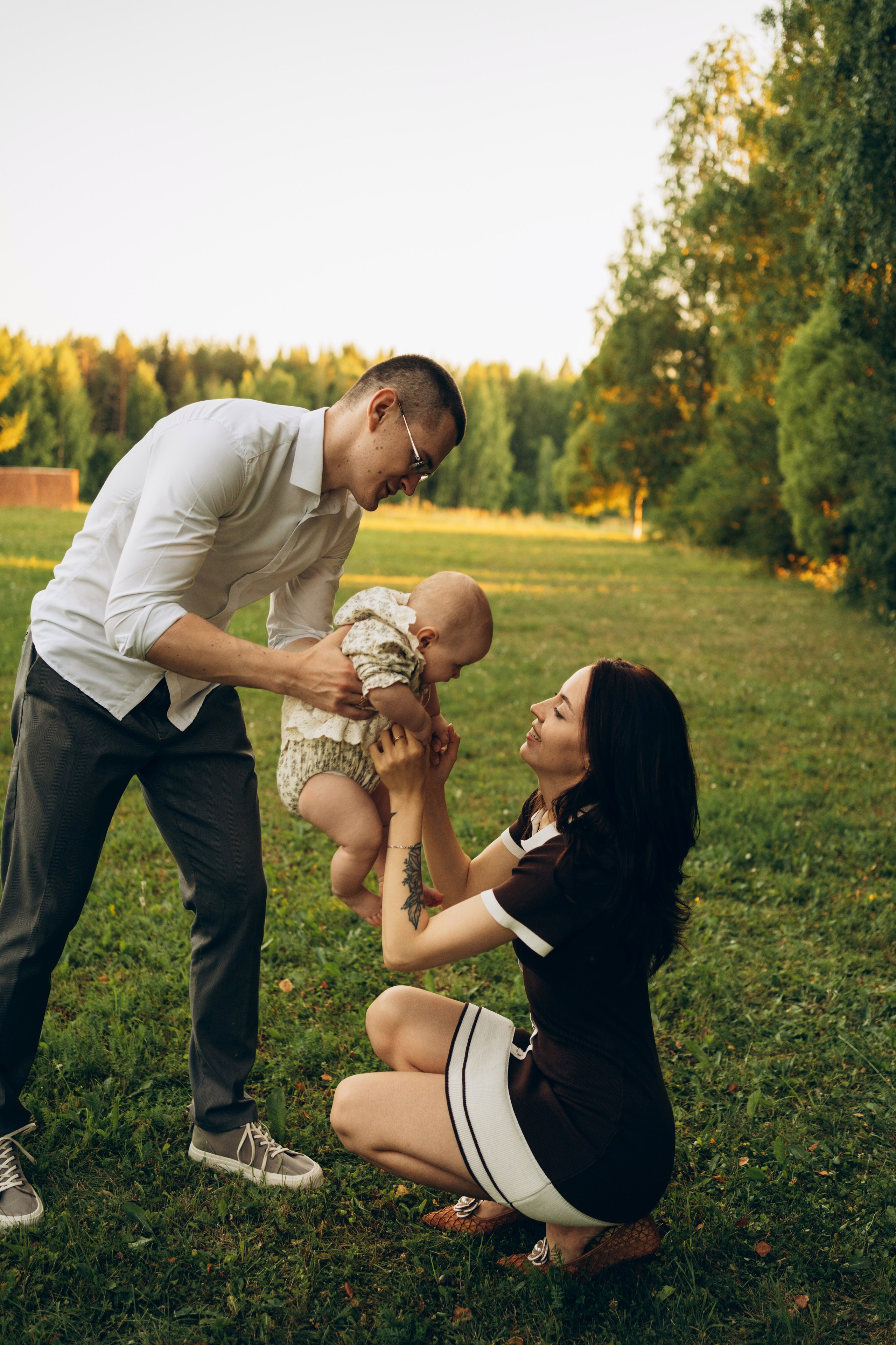Константин, Анастасия и Василиса. Семейный и детский фотограф Плесецк, Мирный Марина Забабурина
