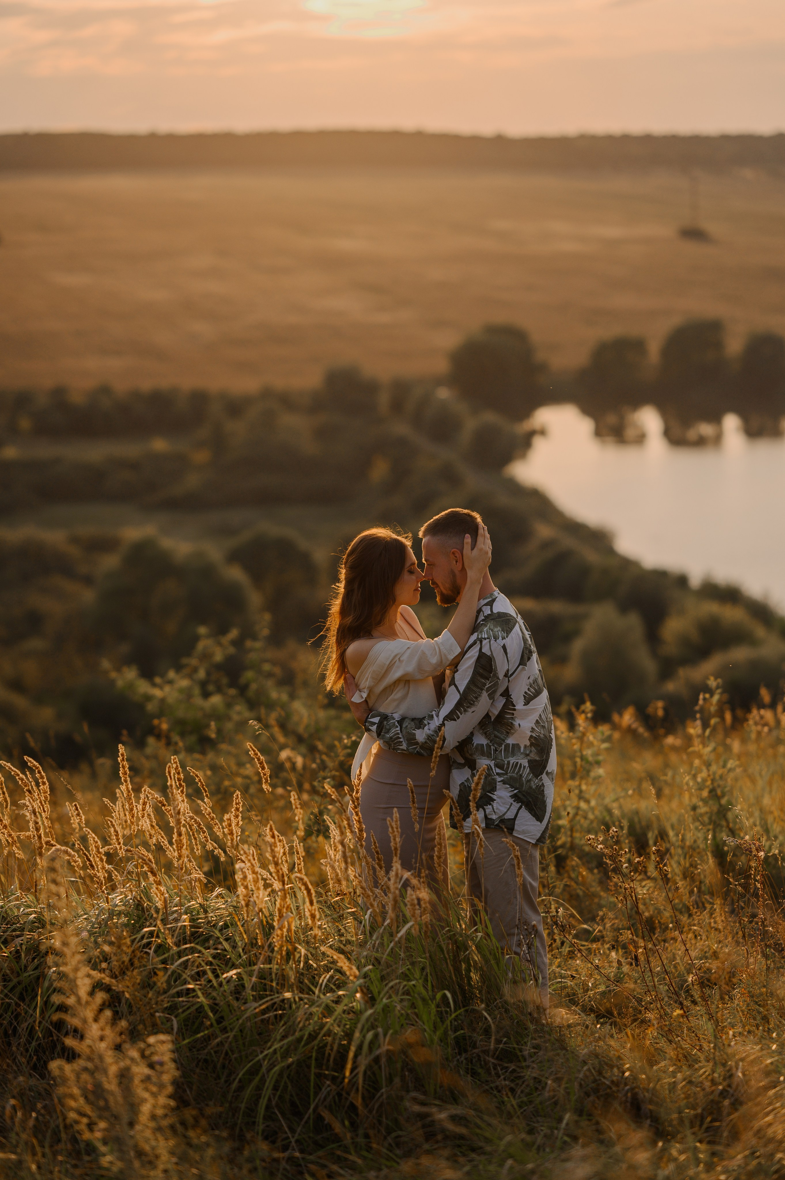 Игорь и Анастасия на закате. Свадебный и семейный Фотограф в Пензе Татьяна Лапоногова
